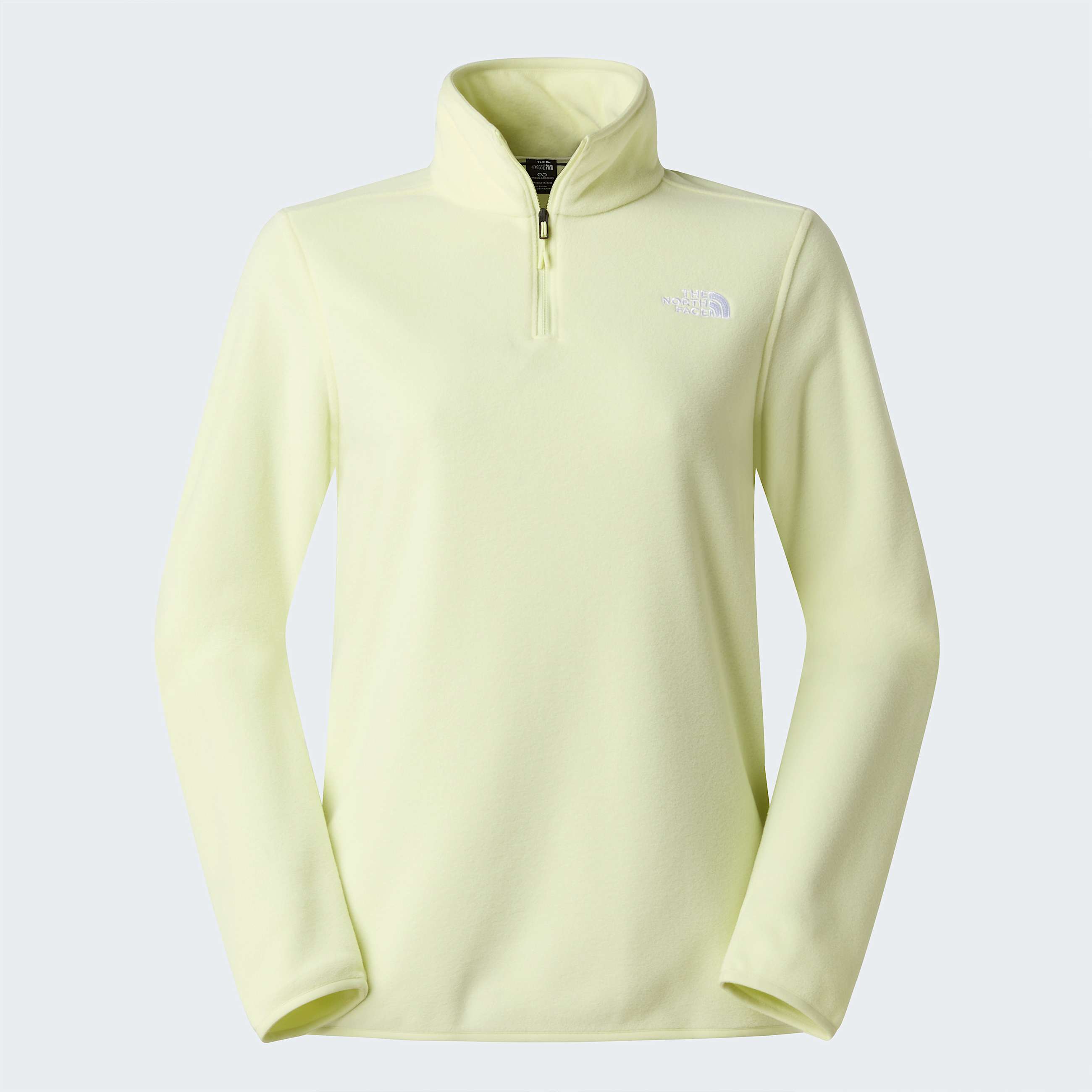 Womens Glacier 14 Zip Fleece TNF Lemon Mist ALT20