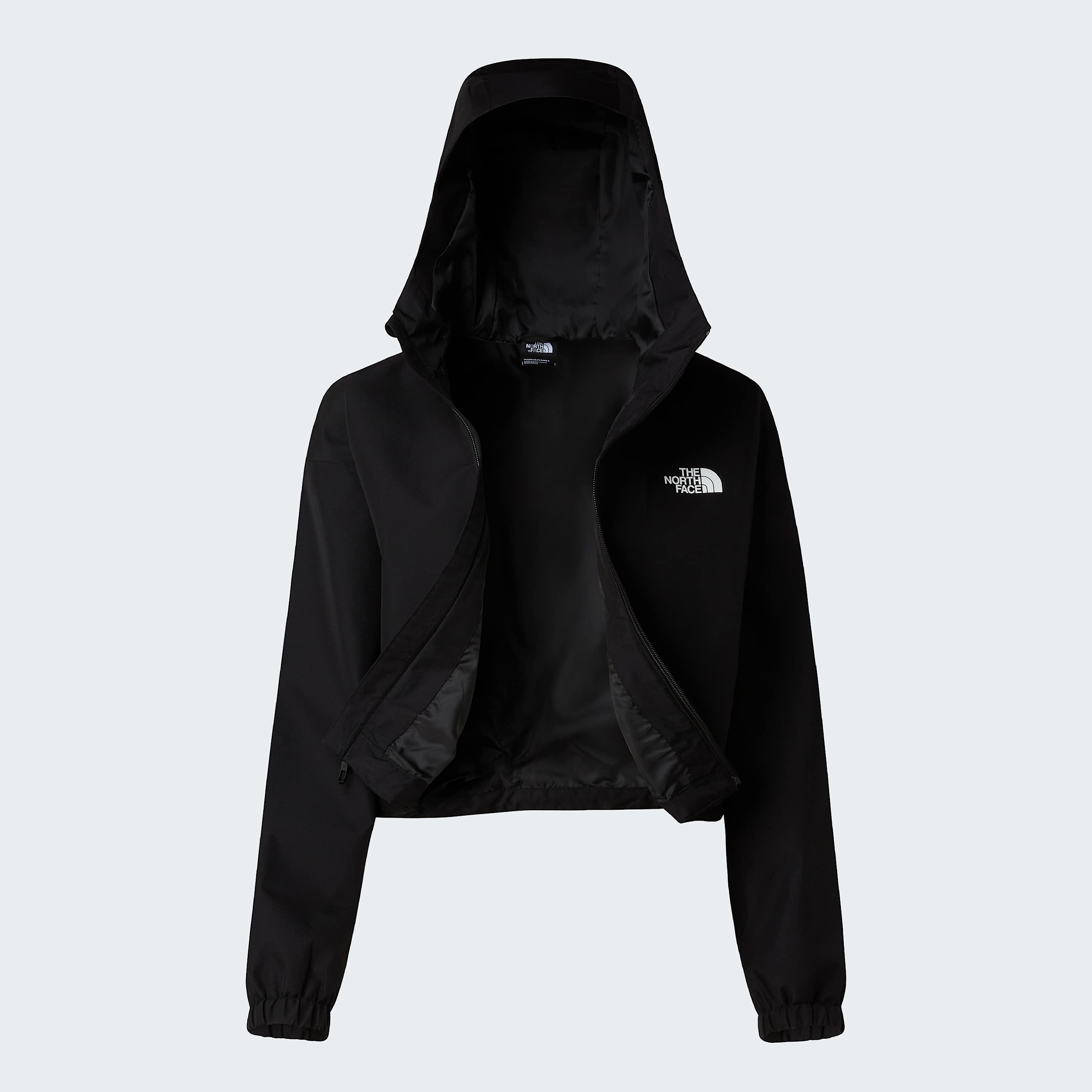 Womens Quest DryVent Cropped Jacket TNF TNF Black ALT17