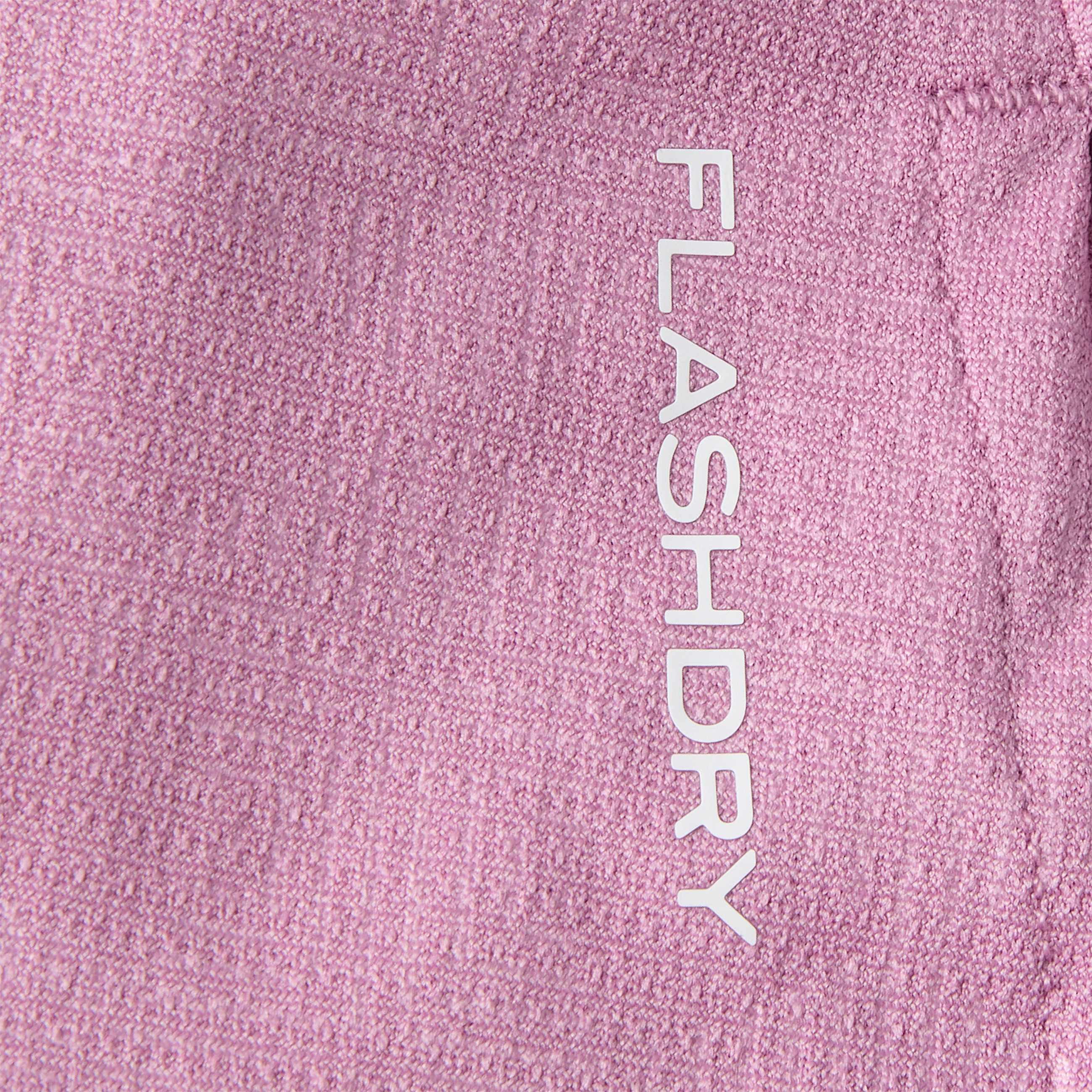 Womens Flex Geo Embossed Regular TShirt TNF Hushed Lavender ALT18