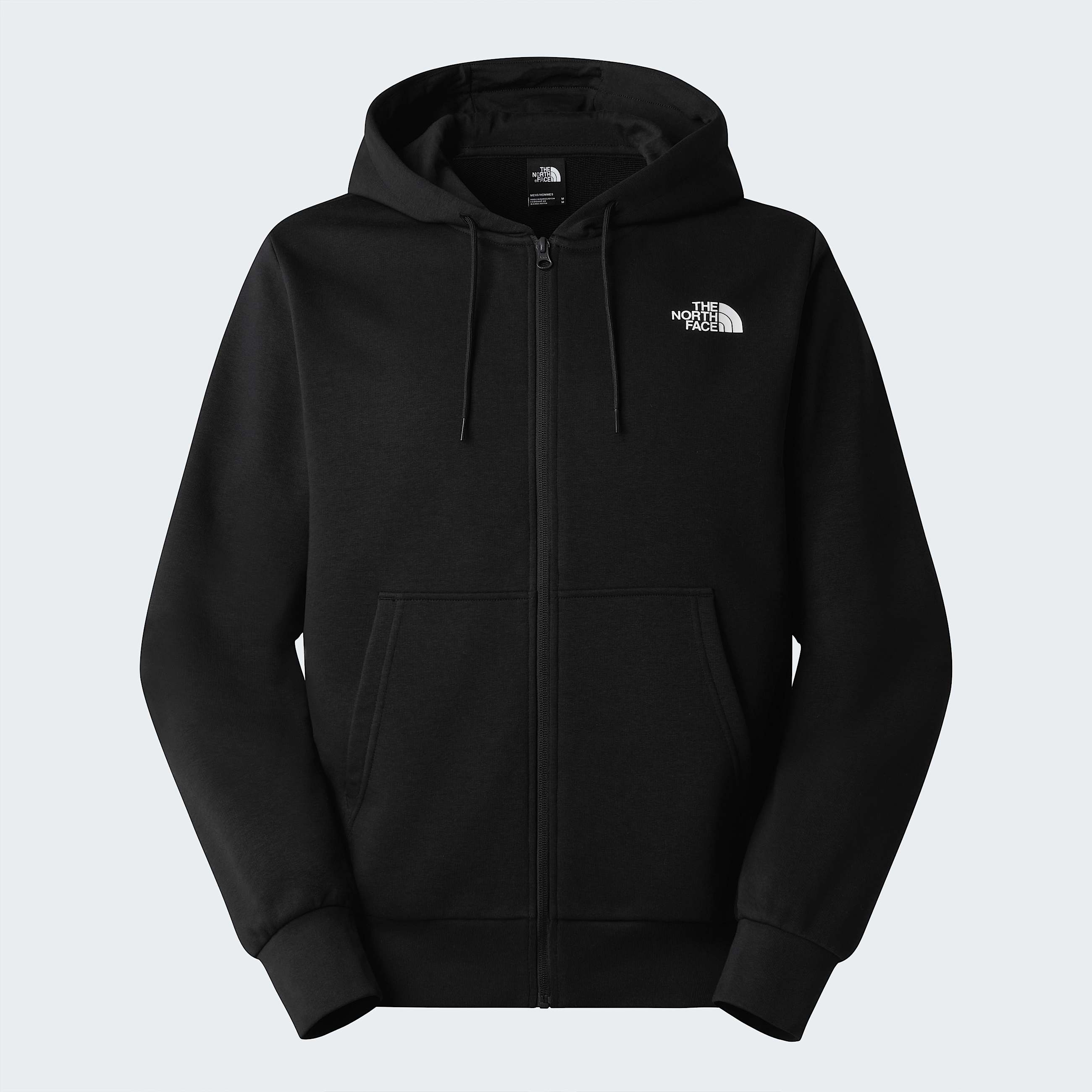 Mens Simple Dome Light Regular Hoodie TNF TNF Black ALT20