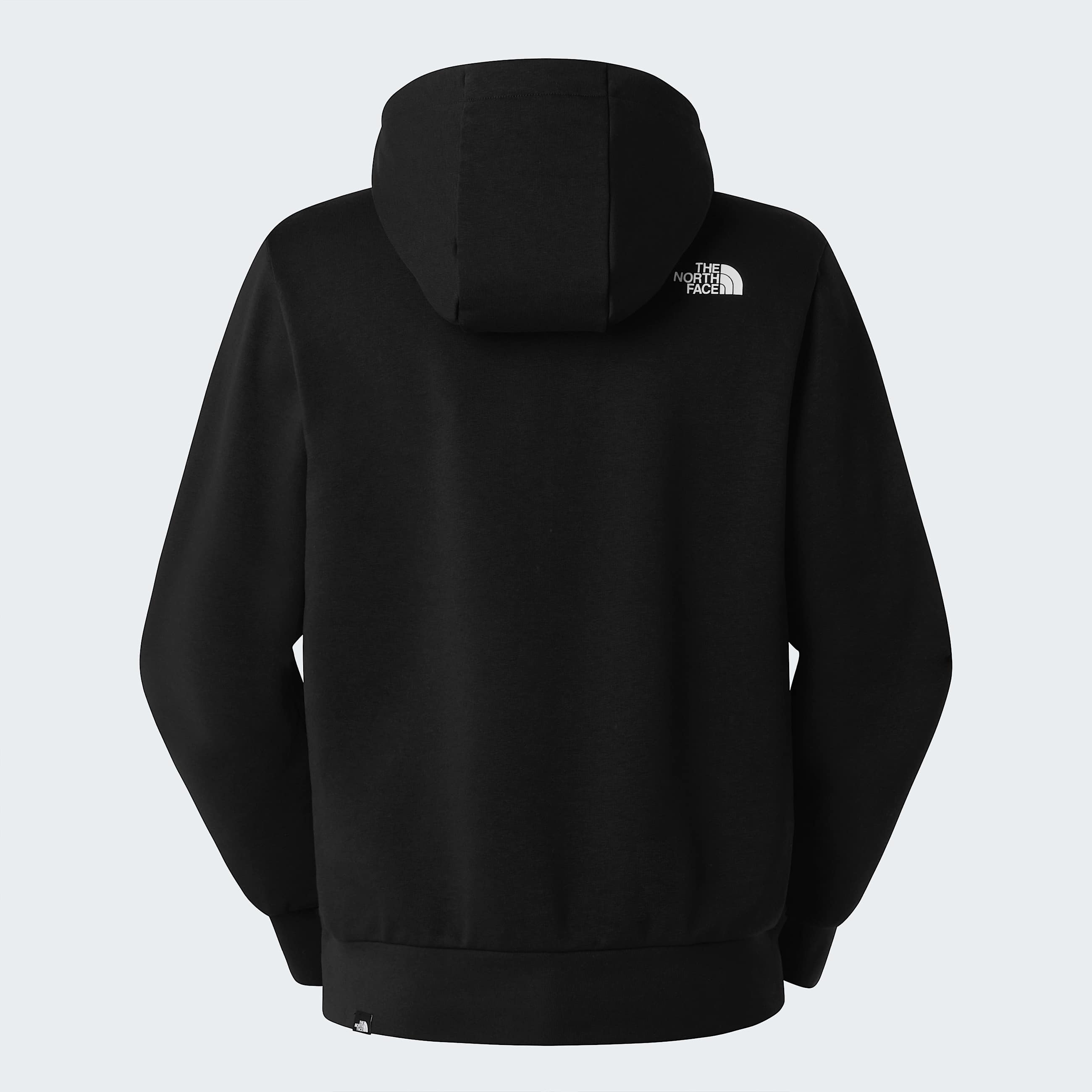 Mens Simple Dome Light Regular Hoodie TNF TNF Black ALT21