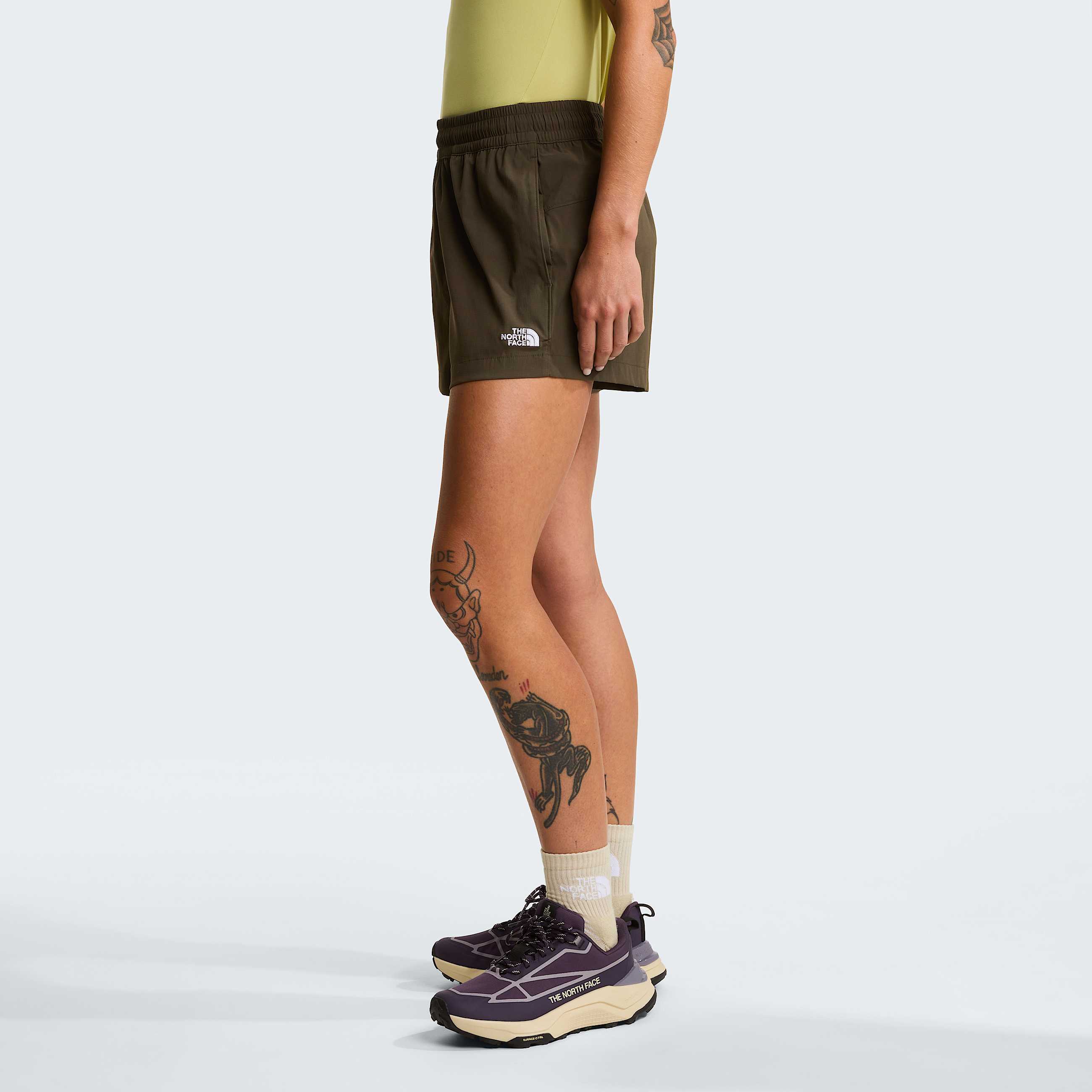 Womens Class V Pathfinder PullOn Shorts  3 TNF New Taupe Green ALT2
