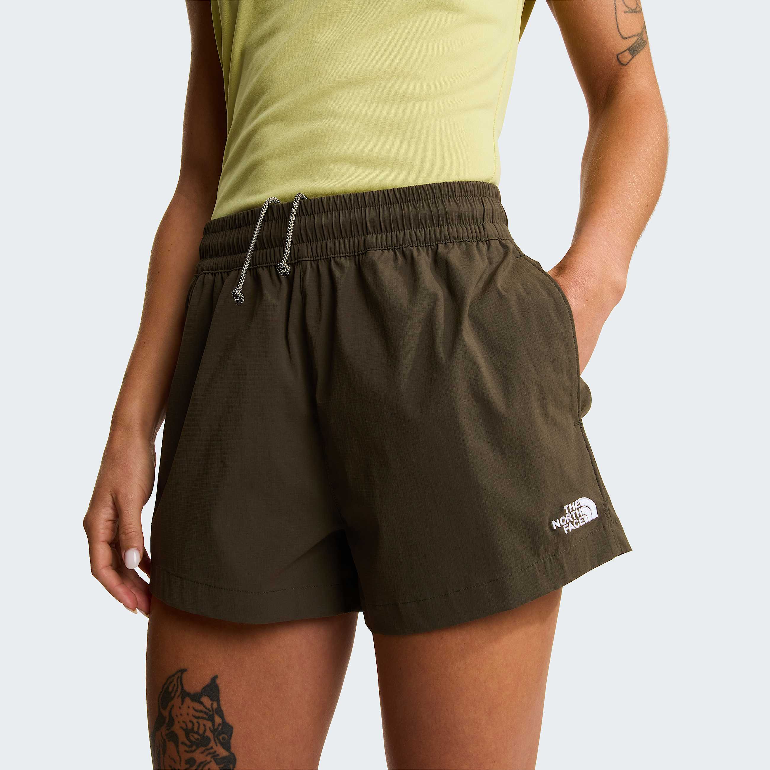Womens Class V Pathfinder PullOn Shorts  3 TNF New Taupe Green ALT4