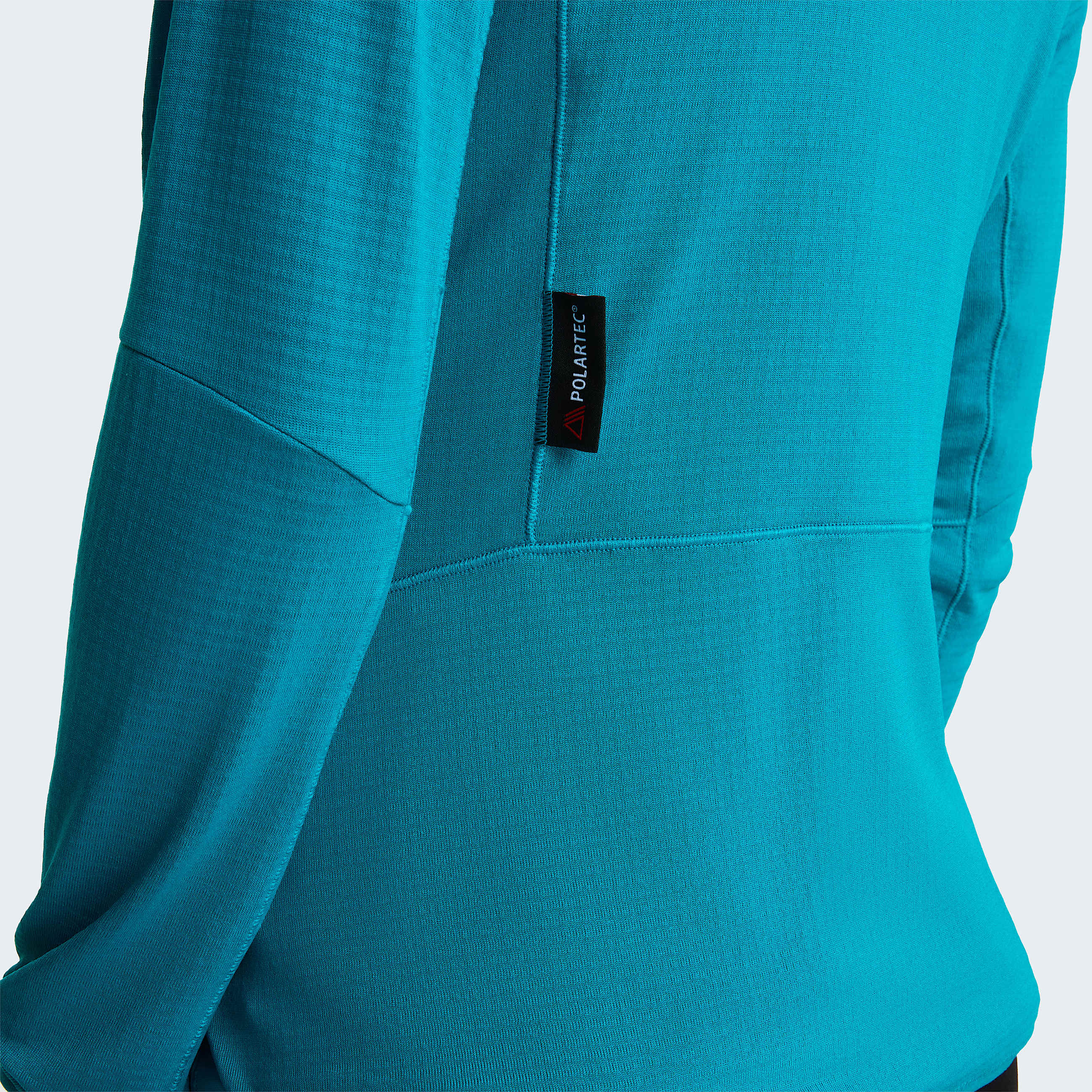 Giacca con cappuccio Bolt Polartec Power Grid da donna TNF Deep Teal ALT10