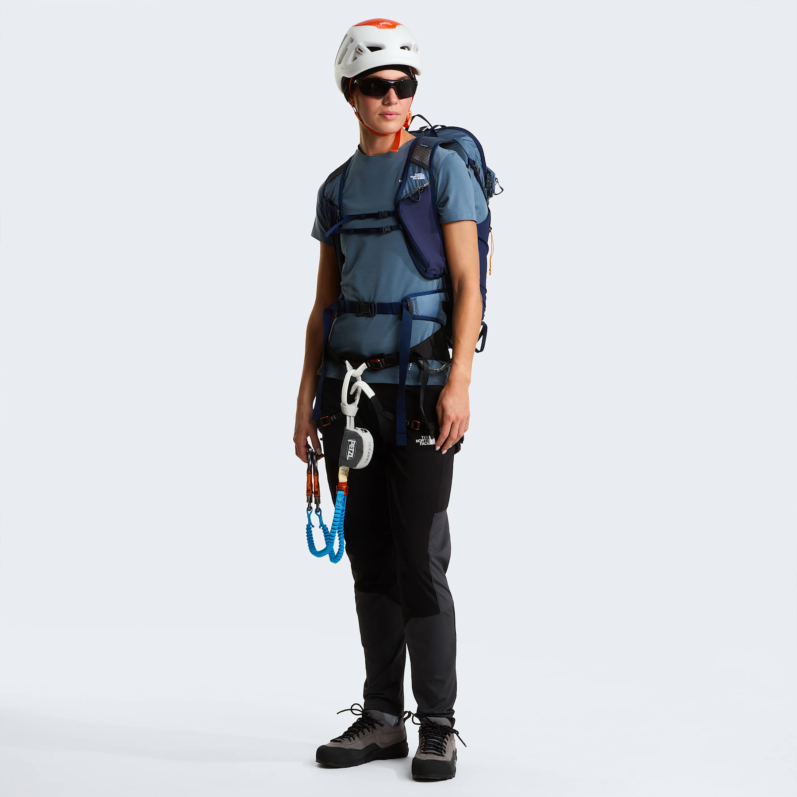 Womens Lightning Alpine TShirt TNF Granite Grey ALT5