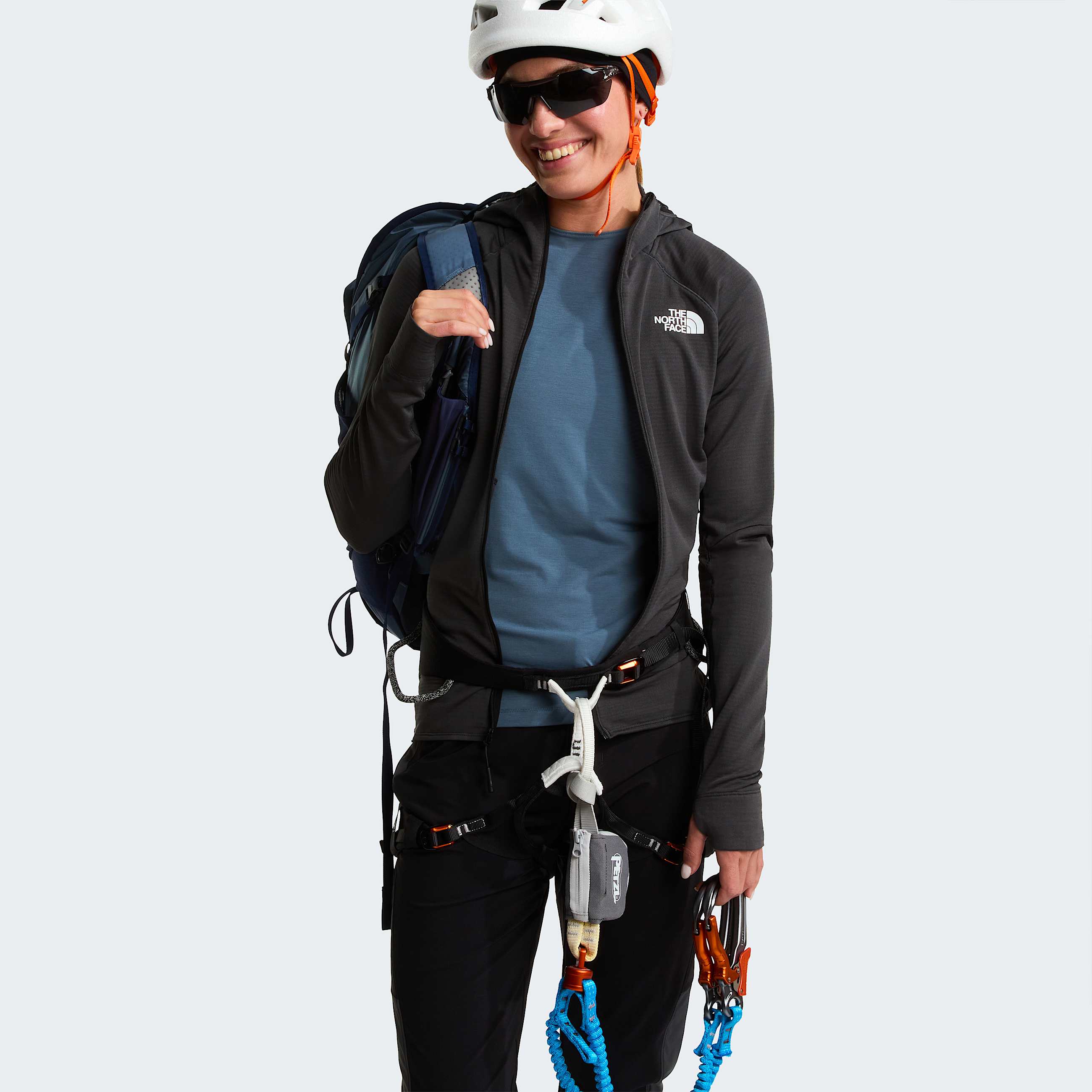 Womens Lightning Alpine TShirt TNF Granite Grey ALT8