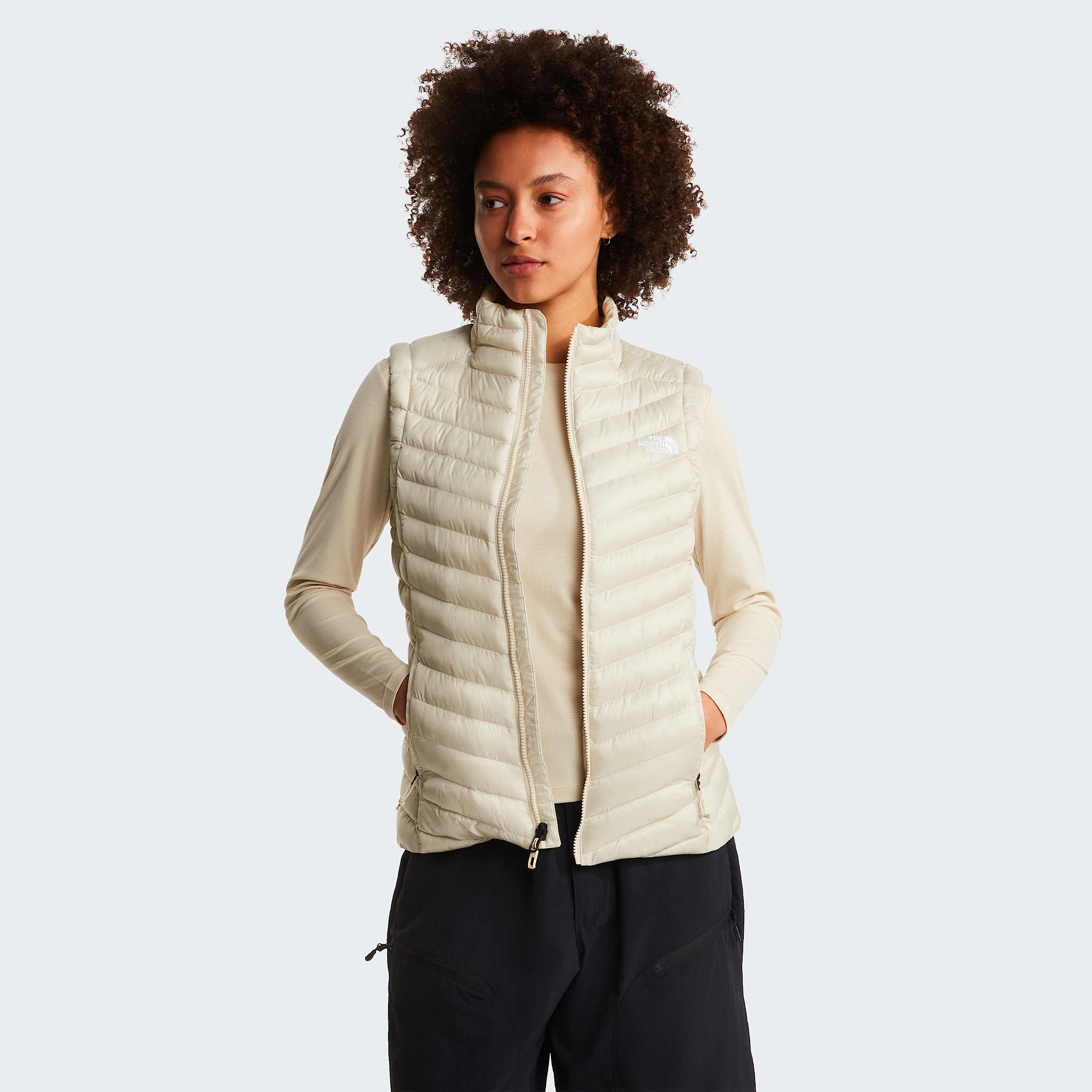 Womens Huila Synthetic Insulation Gilet TNF Desert Stone ALT4