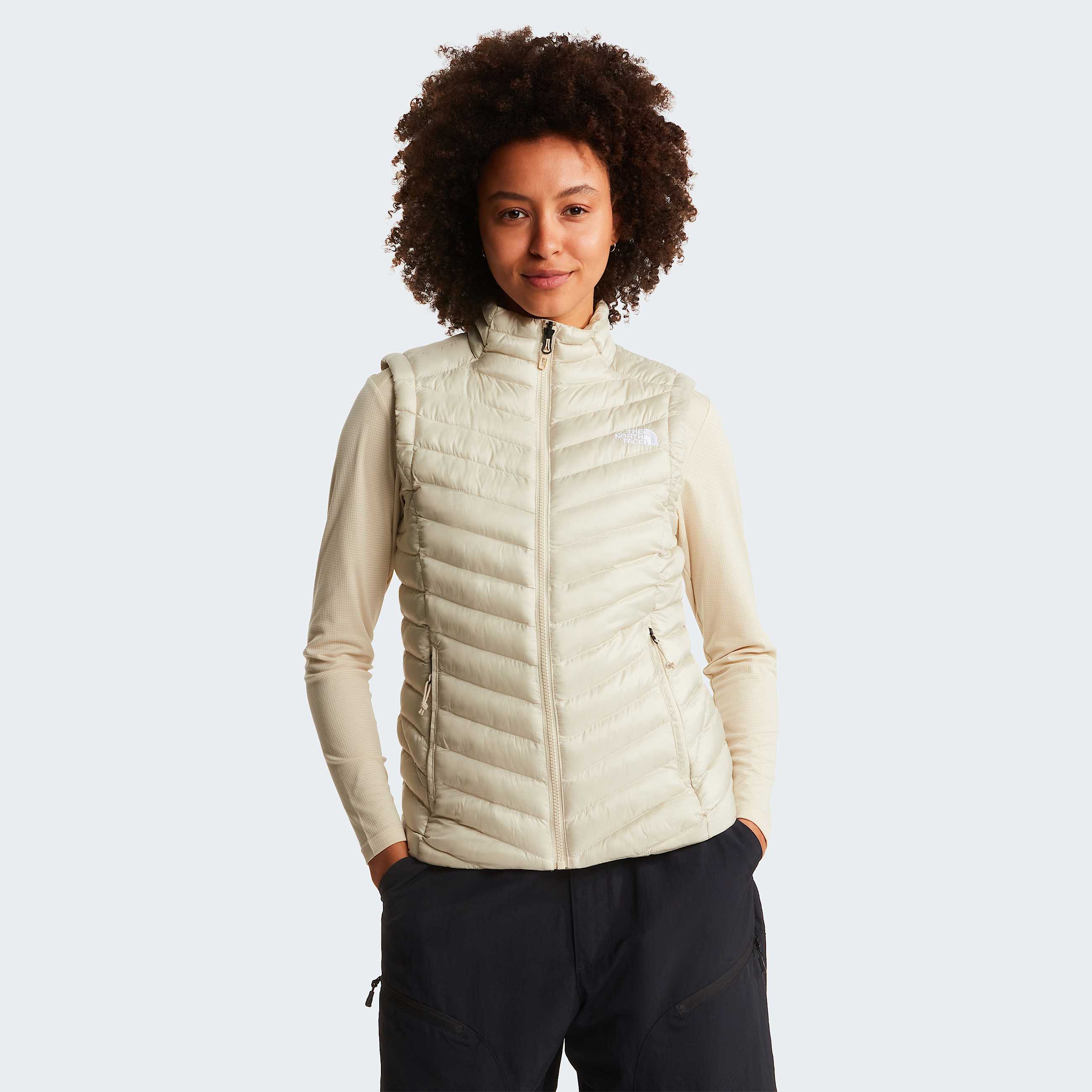 Womens Huila Synthetic Insulation Gilet TNF Desert Stone HERO
