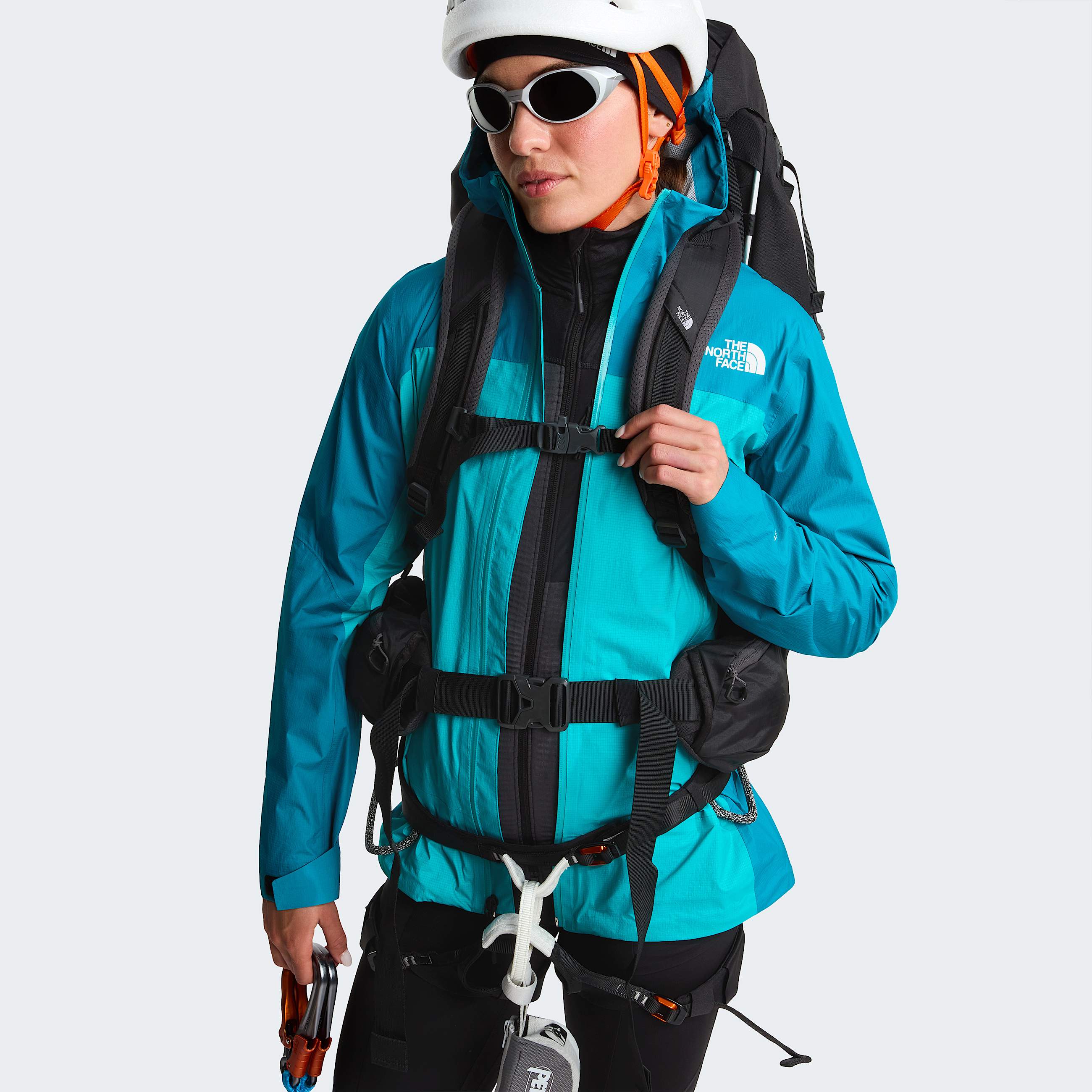 Womens Stormgap Power Grid Jacket TNF Asphalt GreyTNF Black ALT10