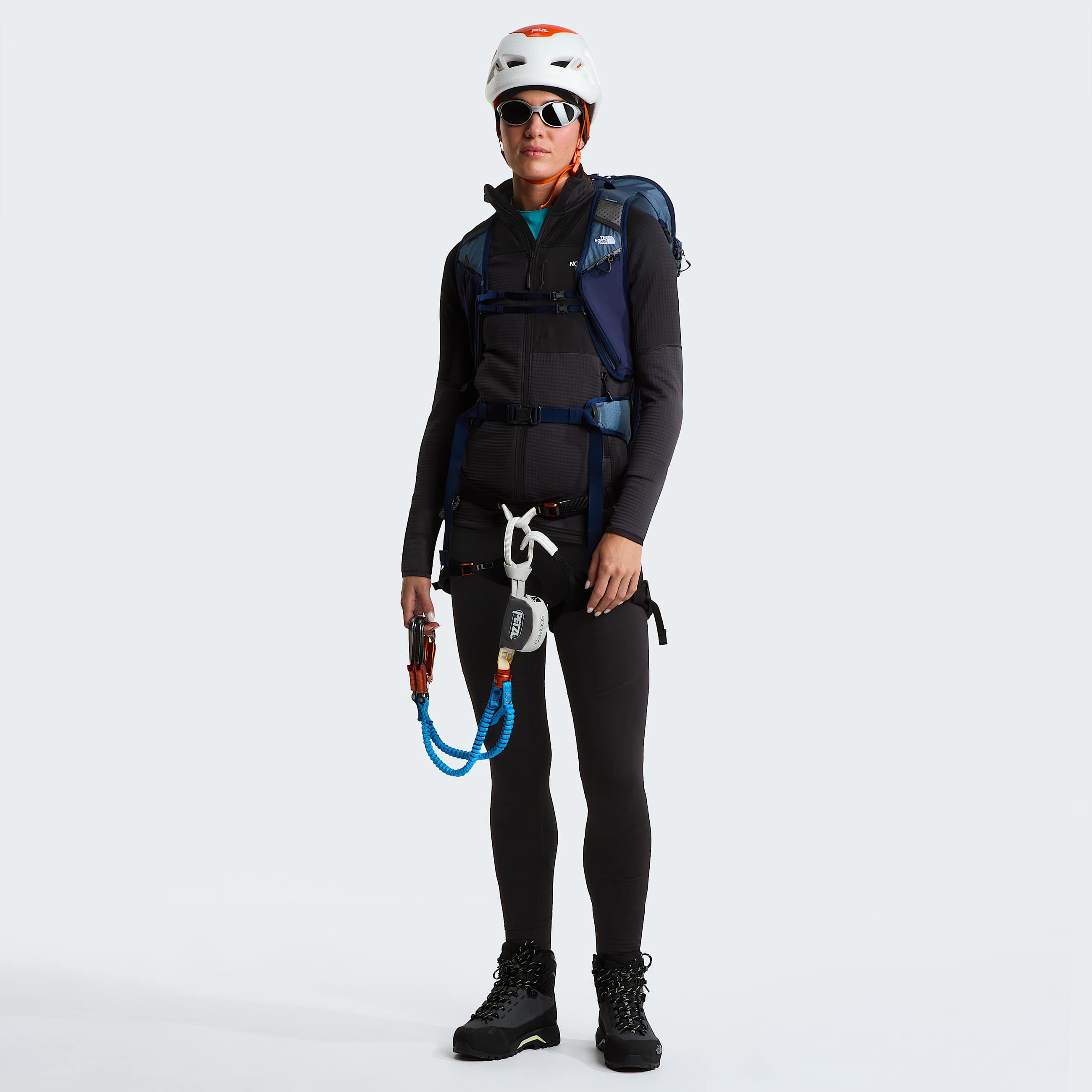 Womens Stormgap Power Grid Jacket TNF Asphalt GreyTNF Black ALT6