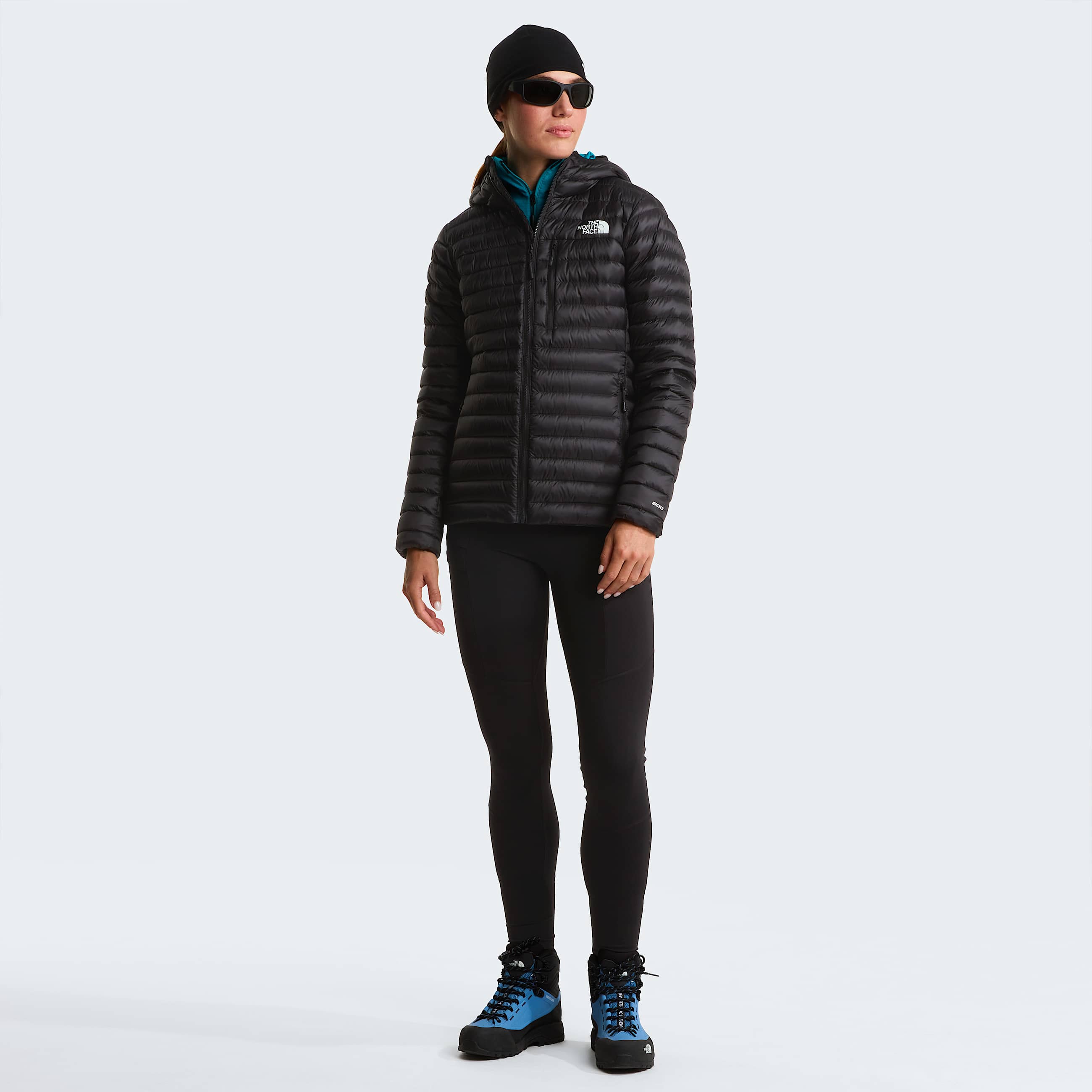 Giacca in piumino leggera con cappuccio Bettaforca da donna TNF ALT1