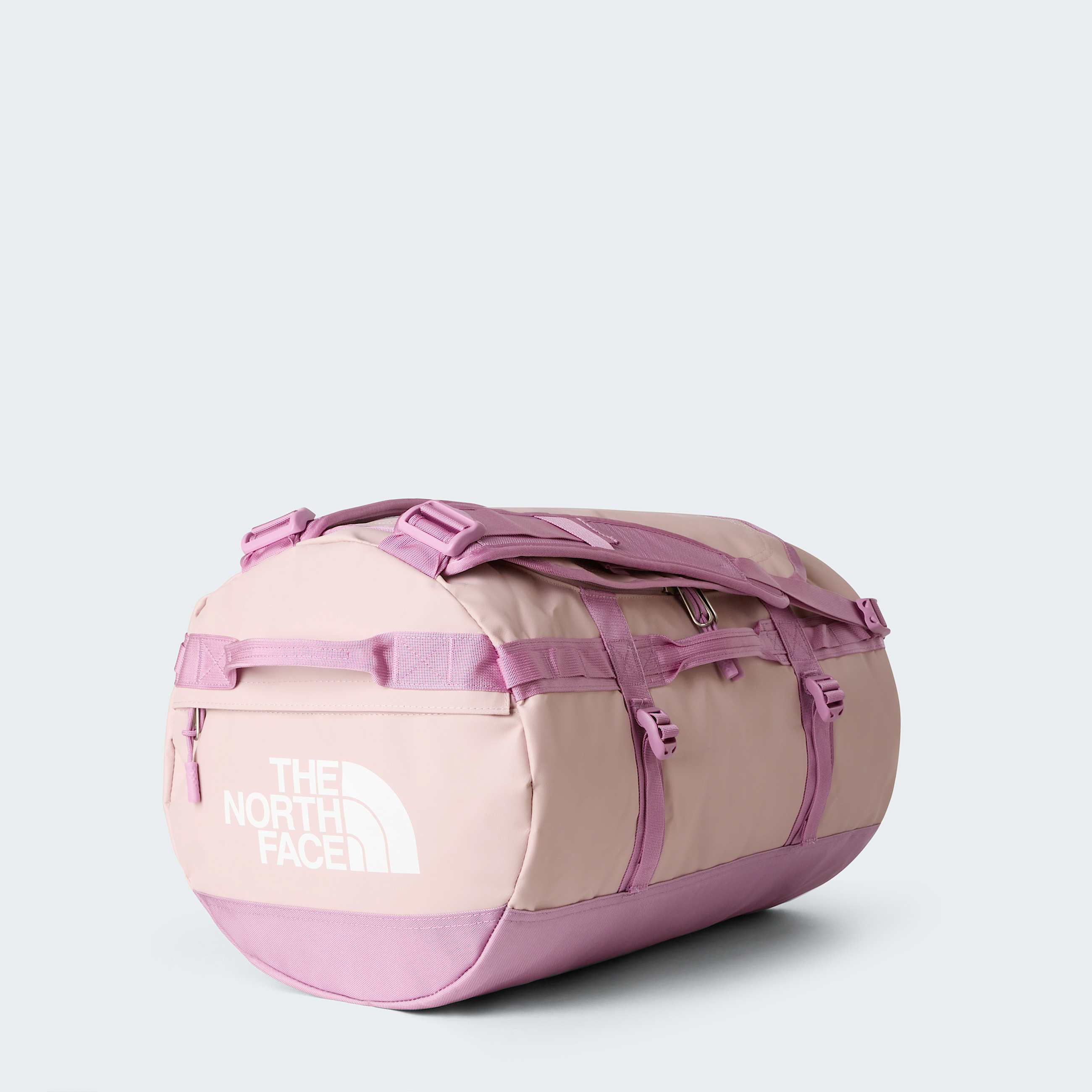 Base Camp Duffel 50L  Small TNF Metal PinkHushed Lavender HERO