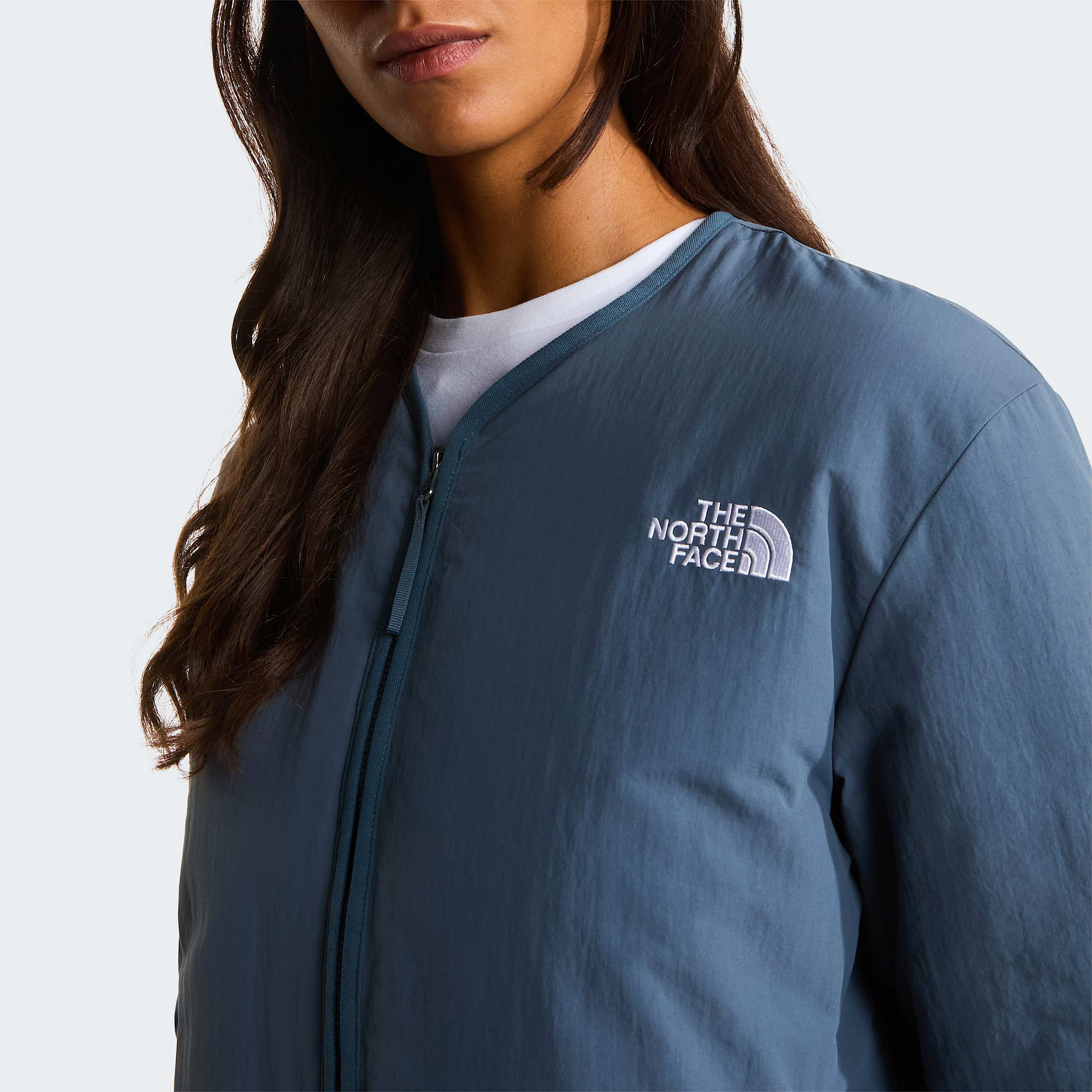 Womens Ilti Liner Jacket TNF Granite Grey ALT4