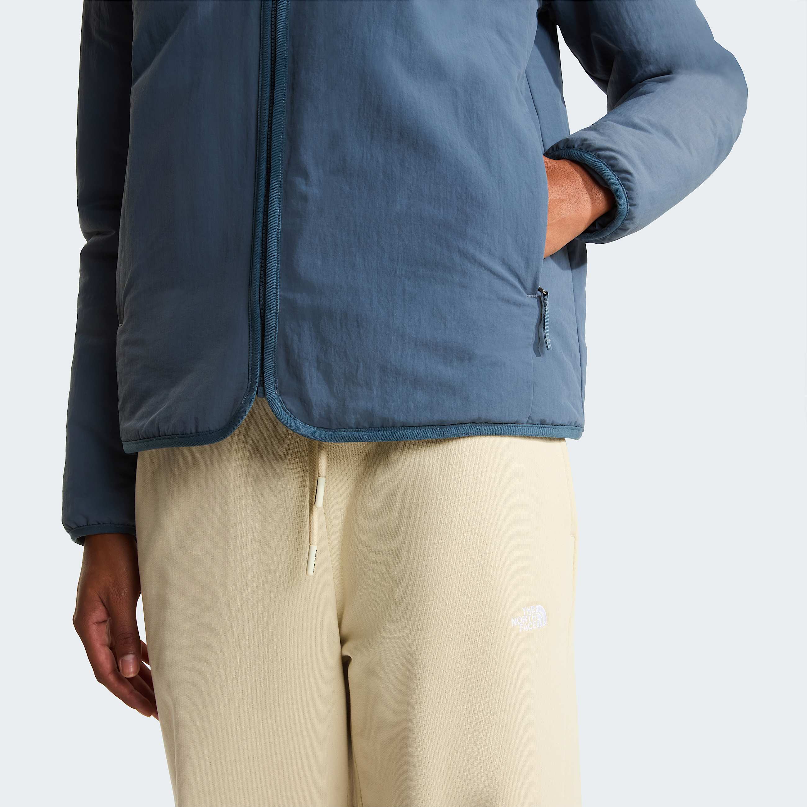 Womens Ilti Liner Jacket TNF Granite Grey ALT5