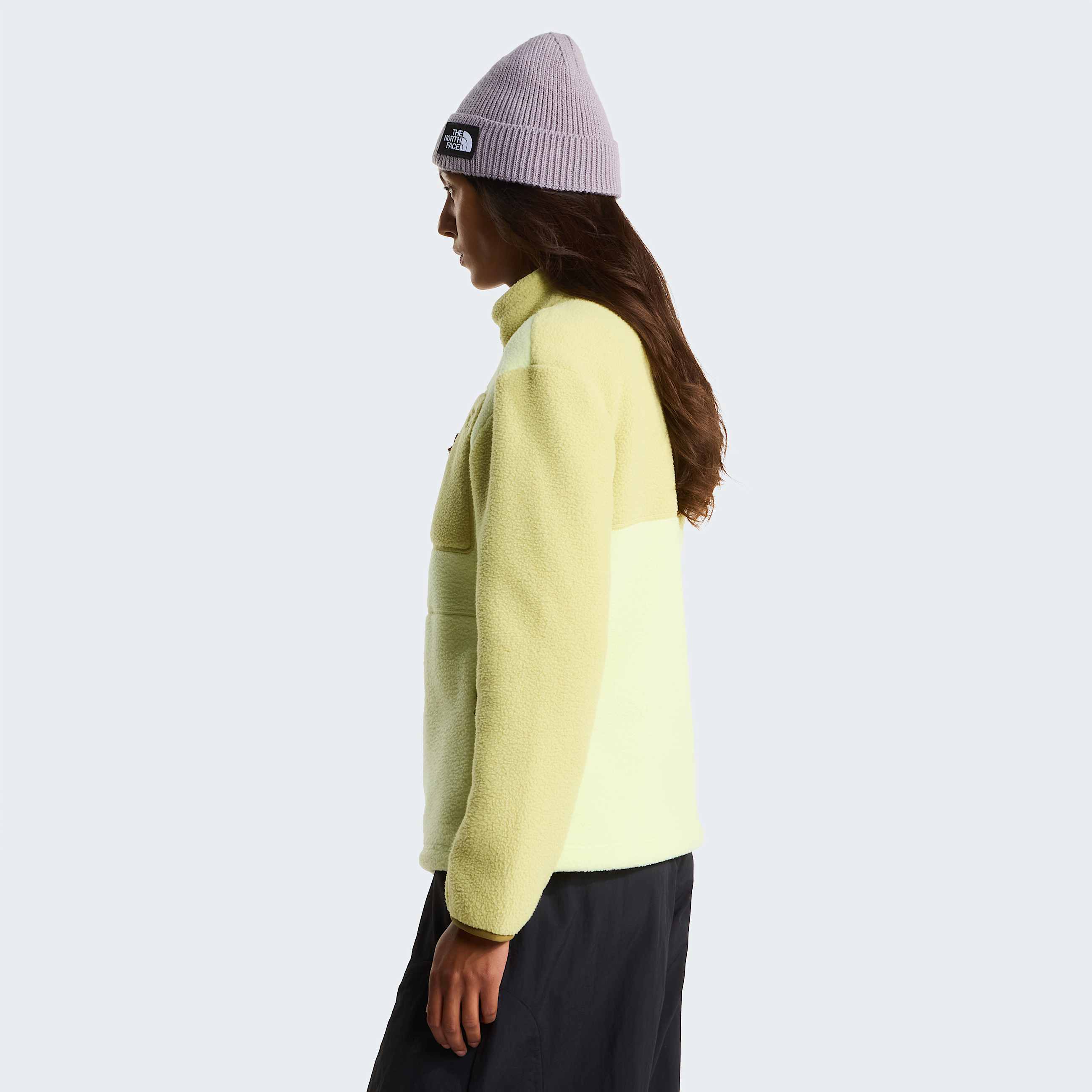 Veste en polaire zippe Yumiori pour femme TNF Lemon MistPearCedar ALT2