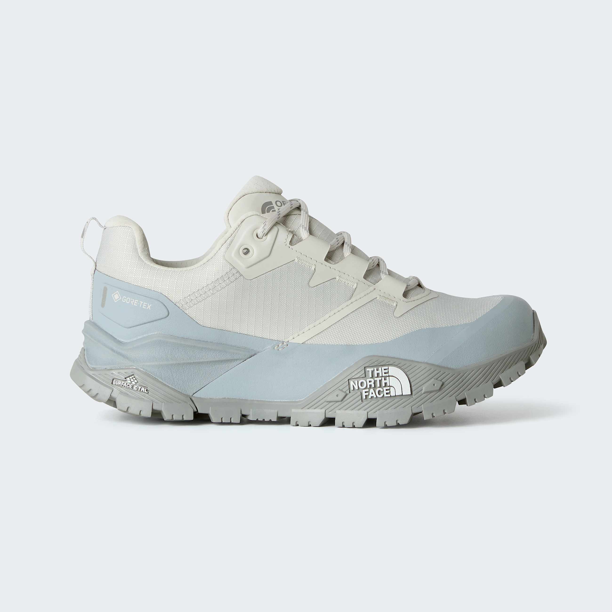 Womens Offtrail GORETEX Hiking Shoes TNF Glacier GrayFrost Grey HERO