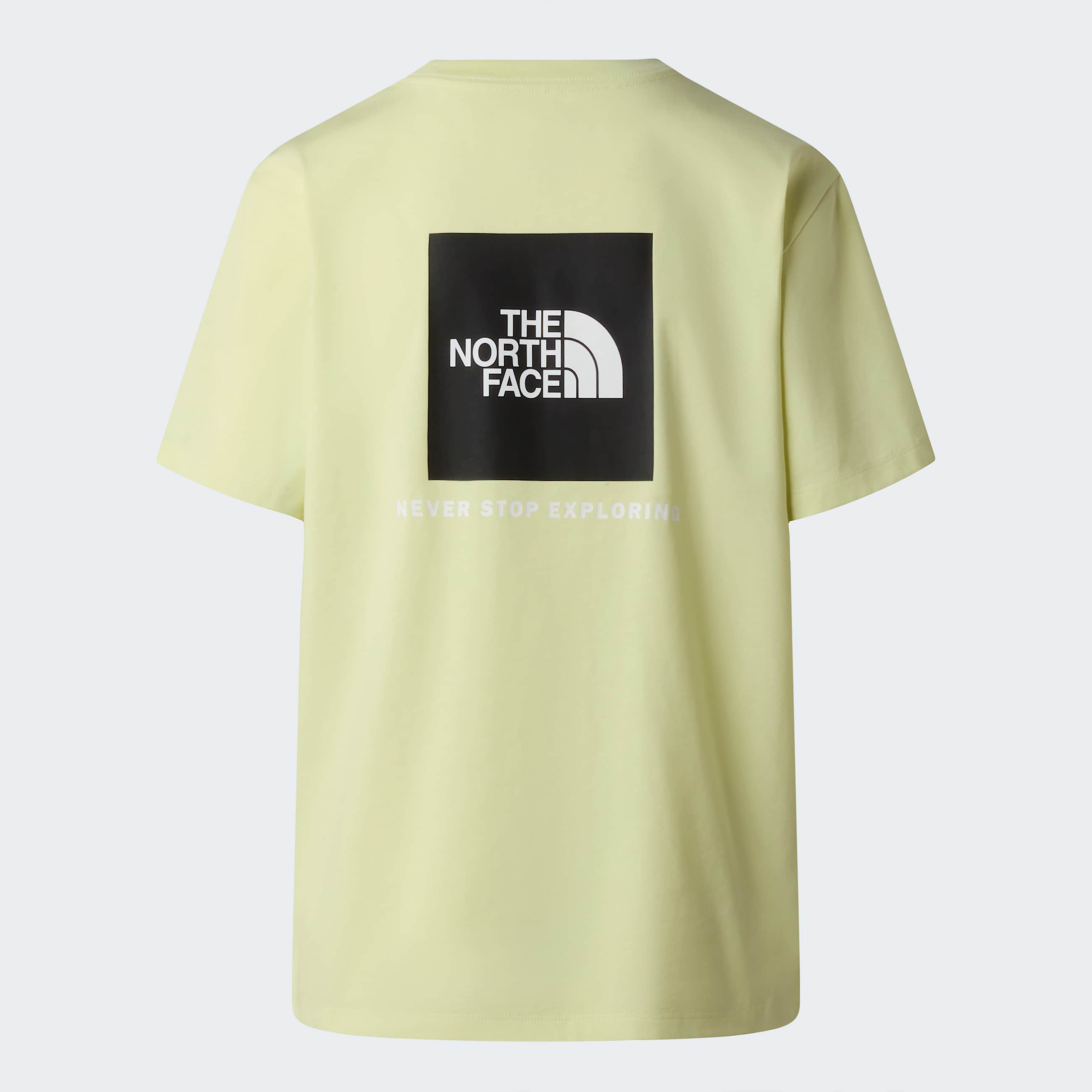 Womens Evolution NSE Box Relaxed TShirt TNF Lemon Mist ALT21