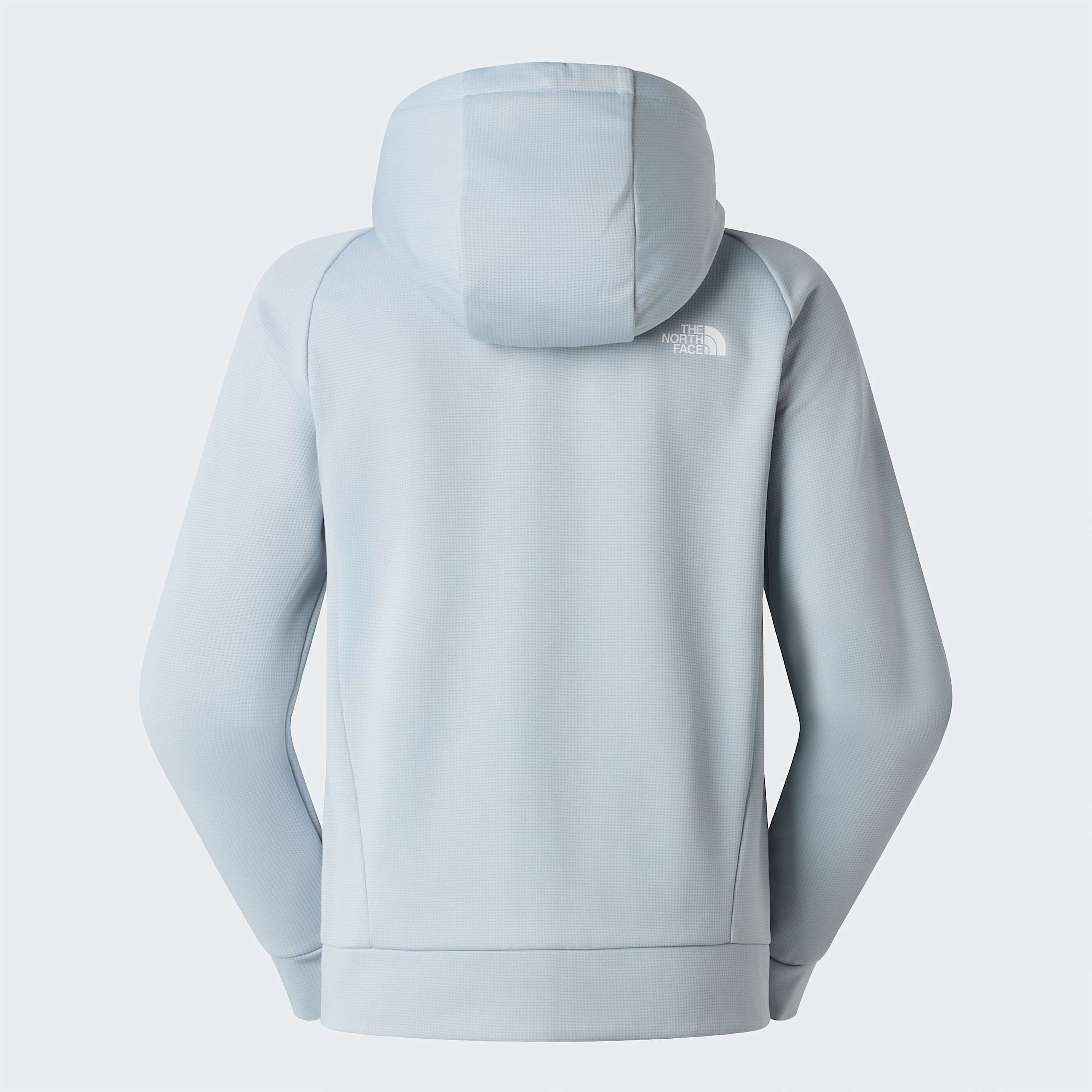 Reaxion 20jas met capuchon en volledige rits voor dames TNF Frost Grey Dark Heather ALT21