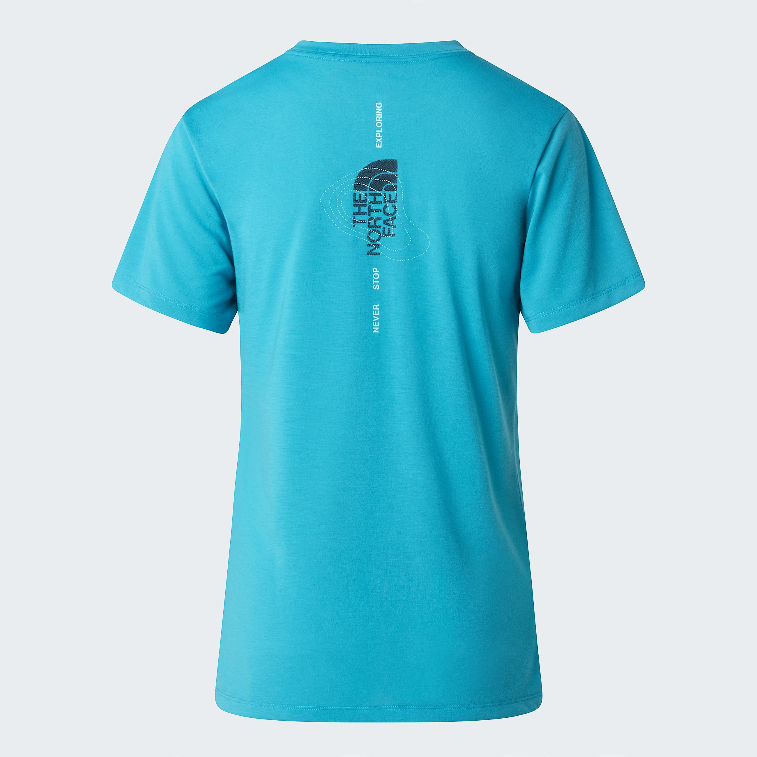 Damski Tshirt z grafik i logo Bitmap TNF ALT21