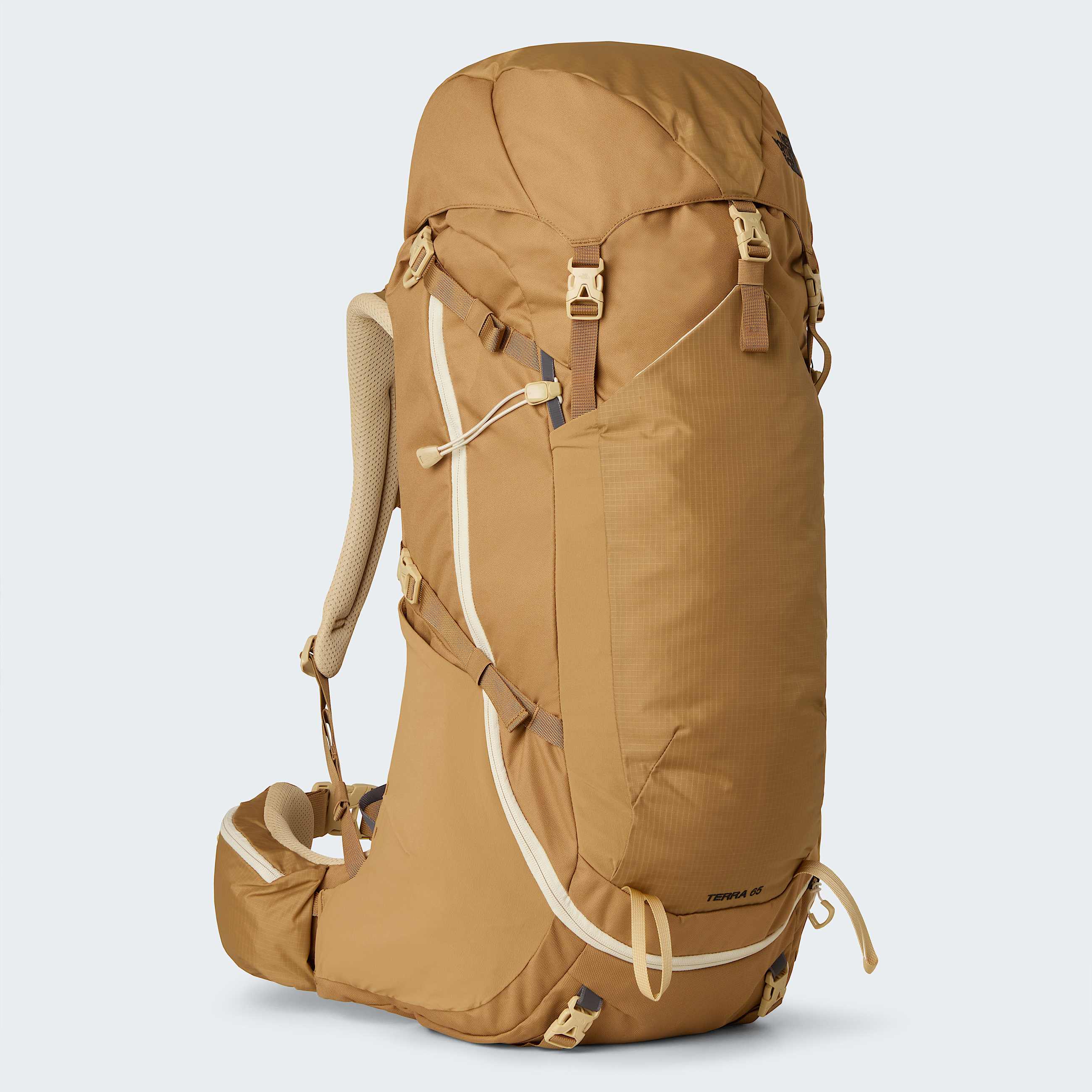 Terra 65LiterWanderrucksack TNF Utility BrownKhaki Stone HERO