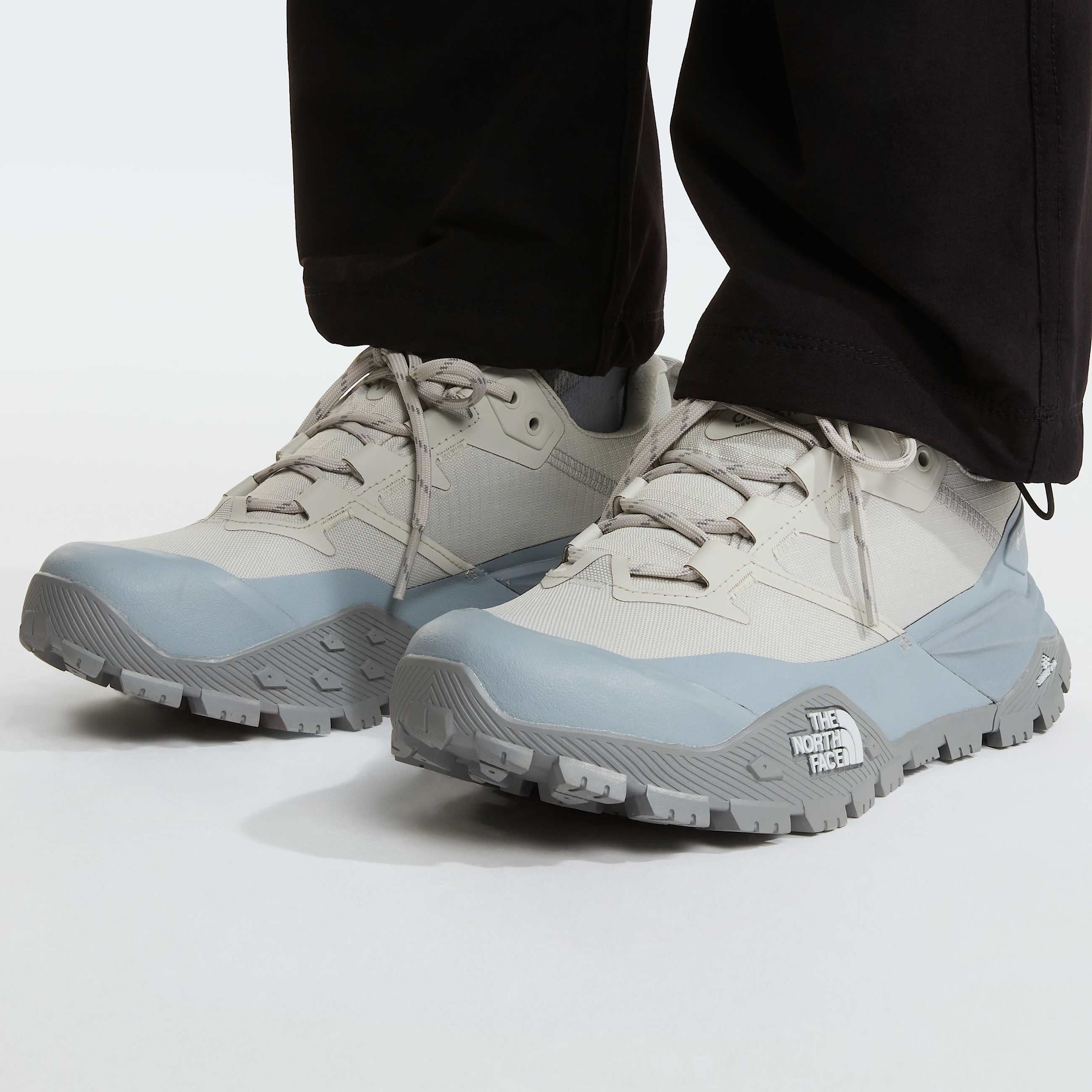 Womens Offtrail GORETEX Hiking Shoes TNF Glacier GrayFrost Grey ALT4