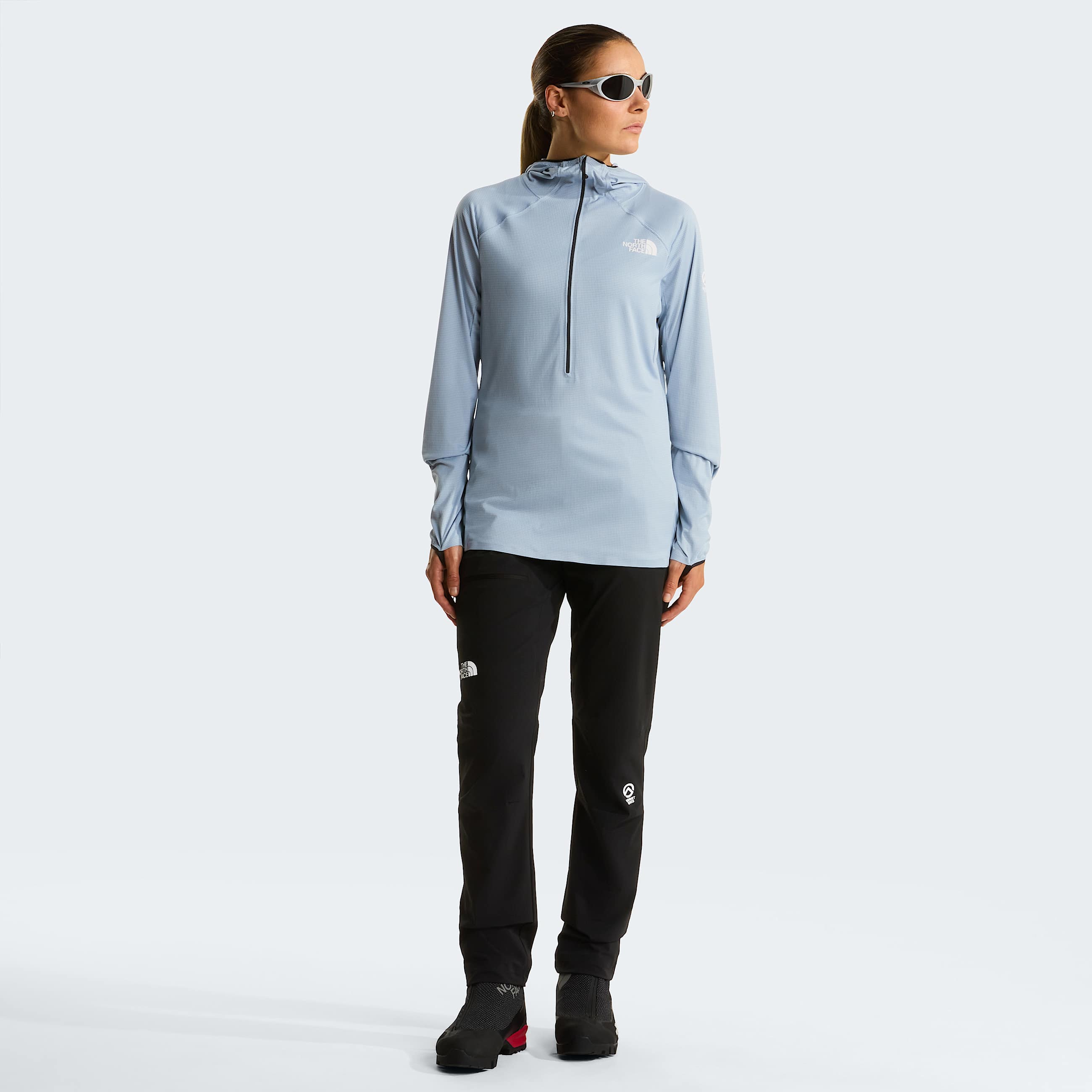 Womens Summit Direct Sun Hoodie TNF ALT1