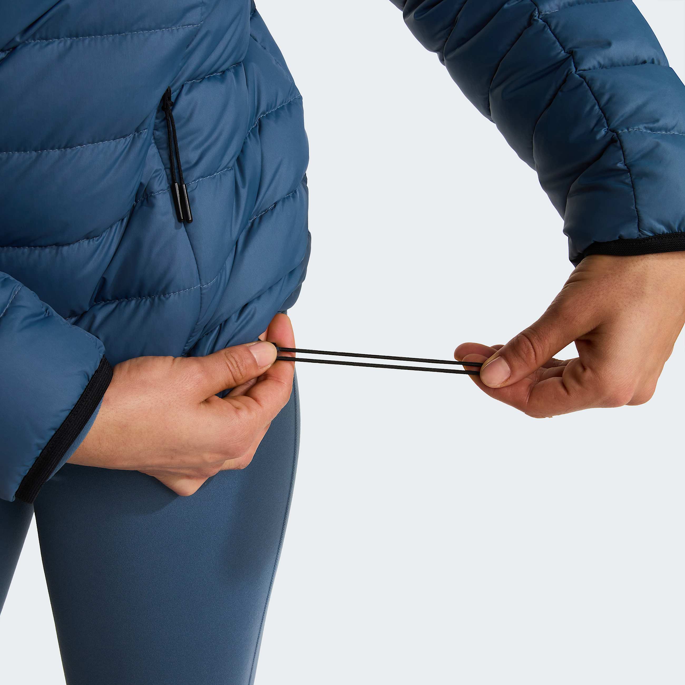 Womens Classic Down Jacket TNF Granite Grey ALT6