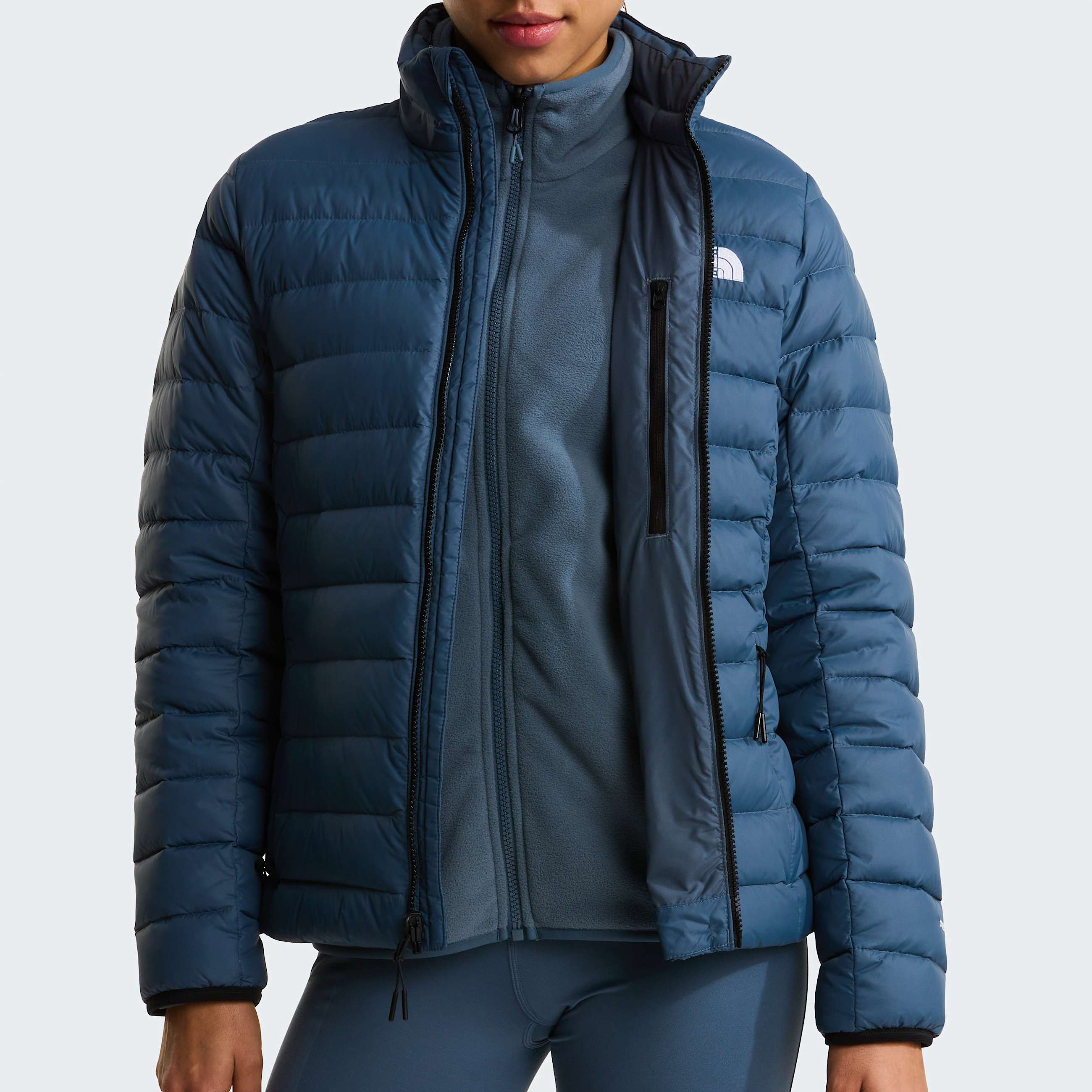 Womens Classic Down Jacket TNF Granite Grey ALT7