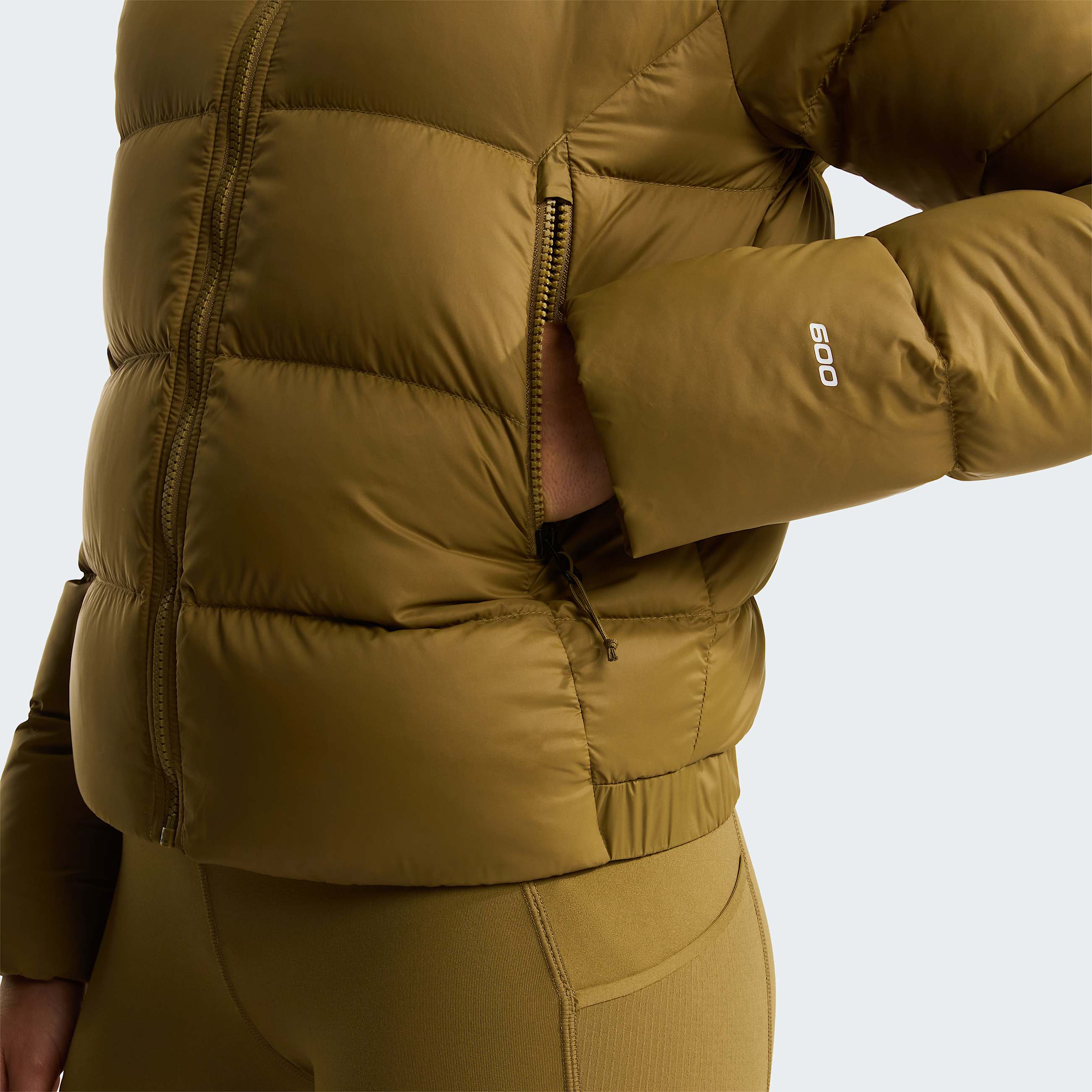 Womens Hyalite Down Hooded Jacket TNF Cedar ALT6