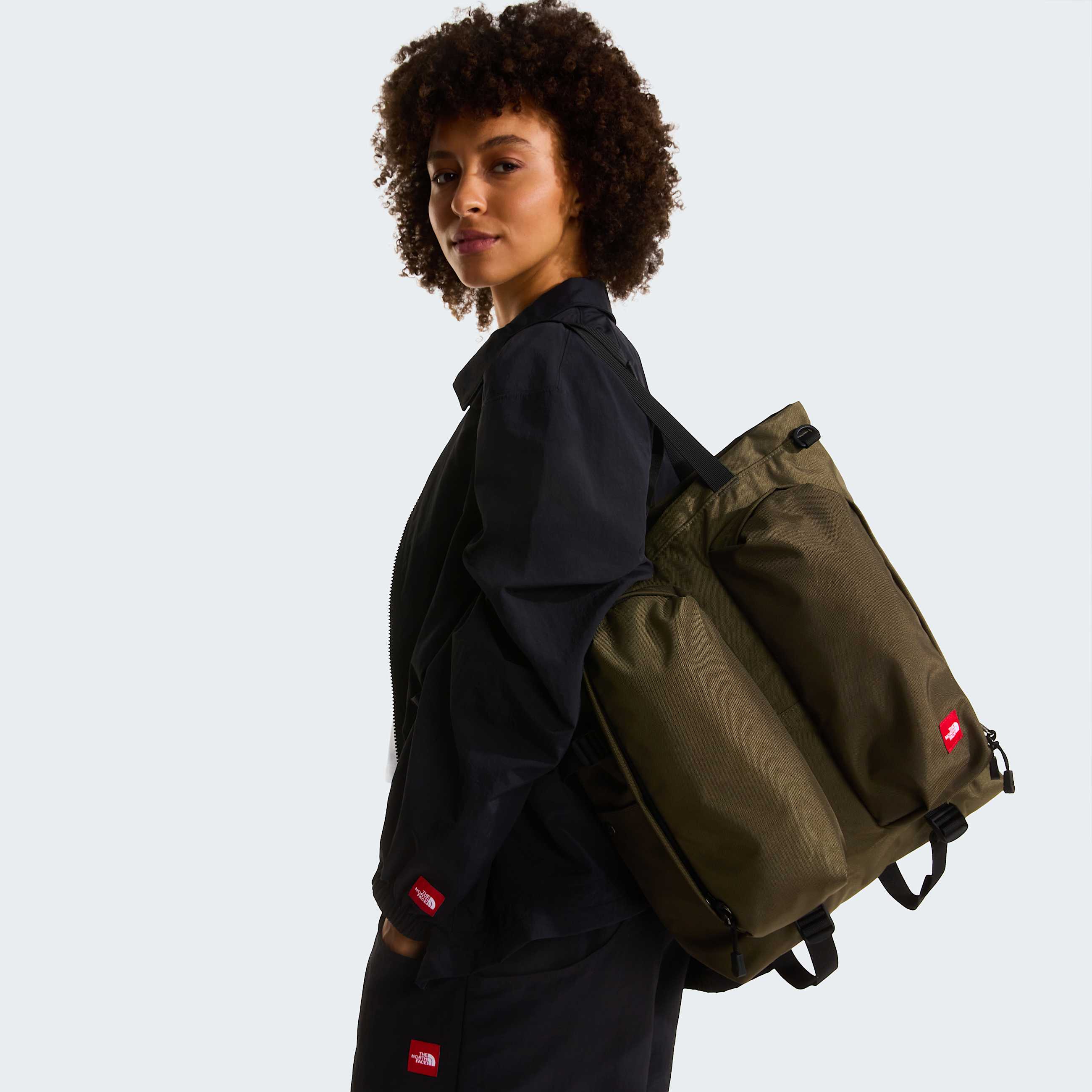 Mala tote Red Box TNF New Taupe Green ALT1