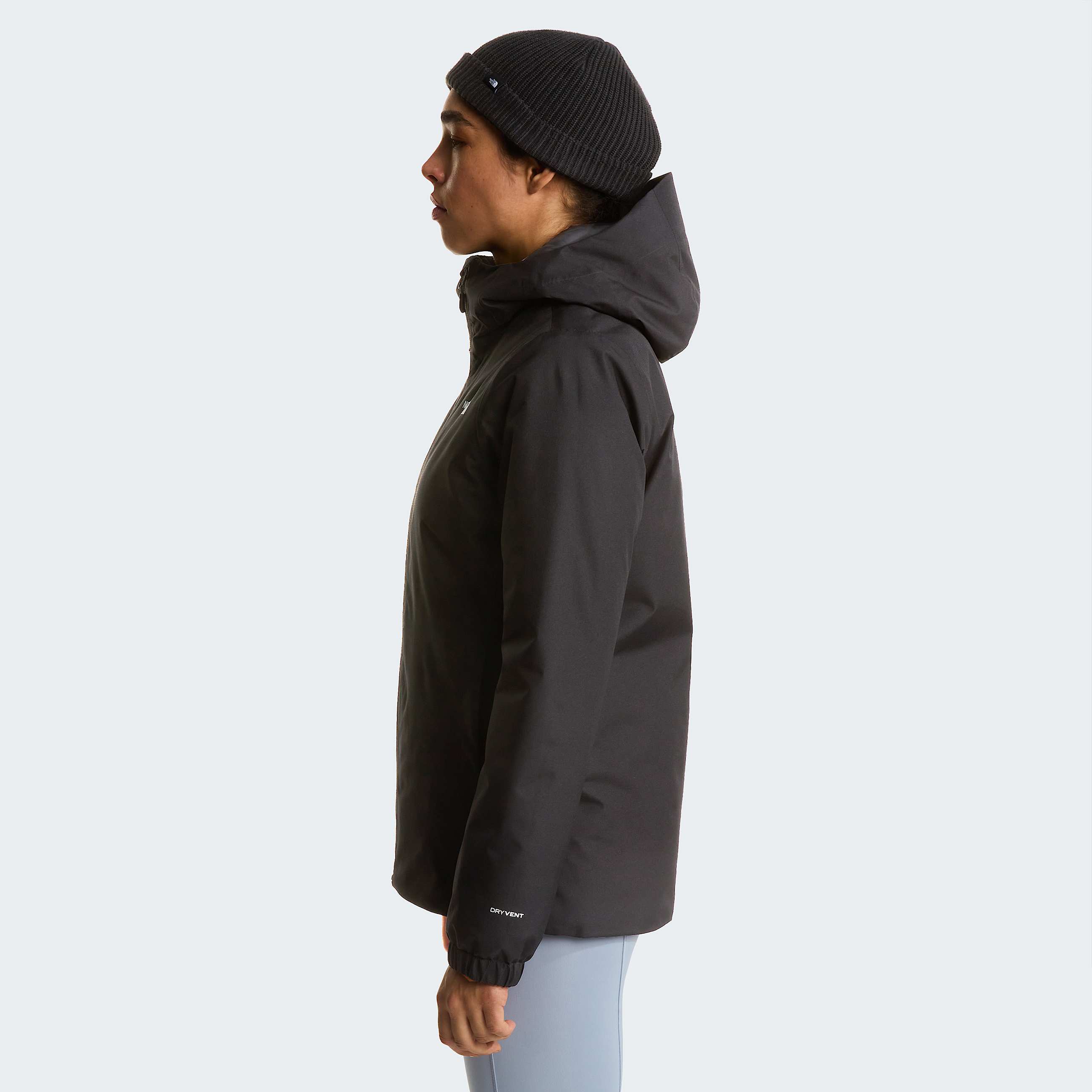 Womens Quest DryVent Insulated Jacket TNF TNF Black ALT2