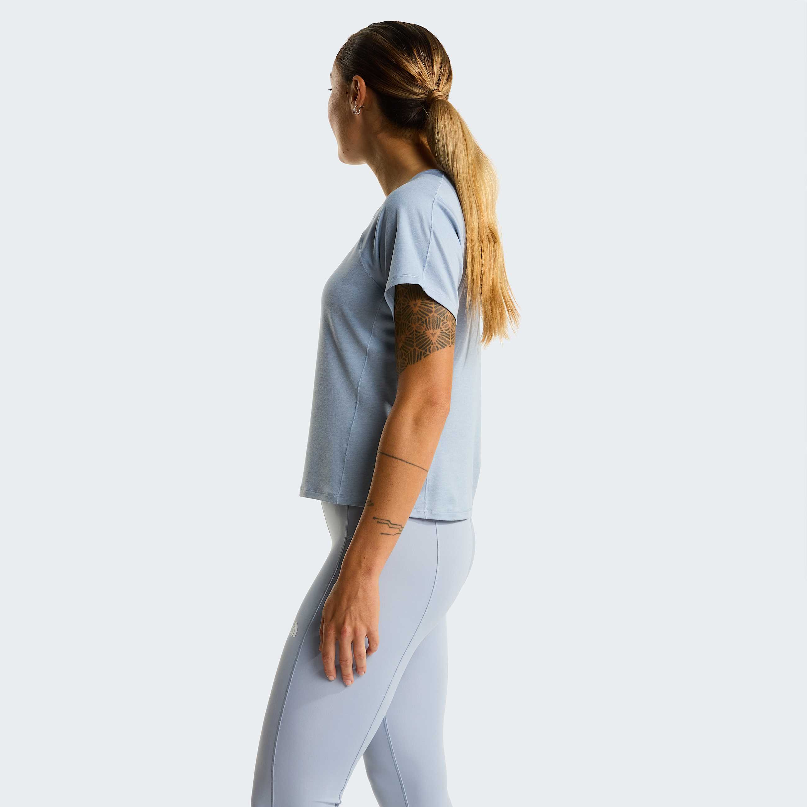 Womens Jaida TShirt TNF Frost Grey Light Heather ALT2