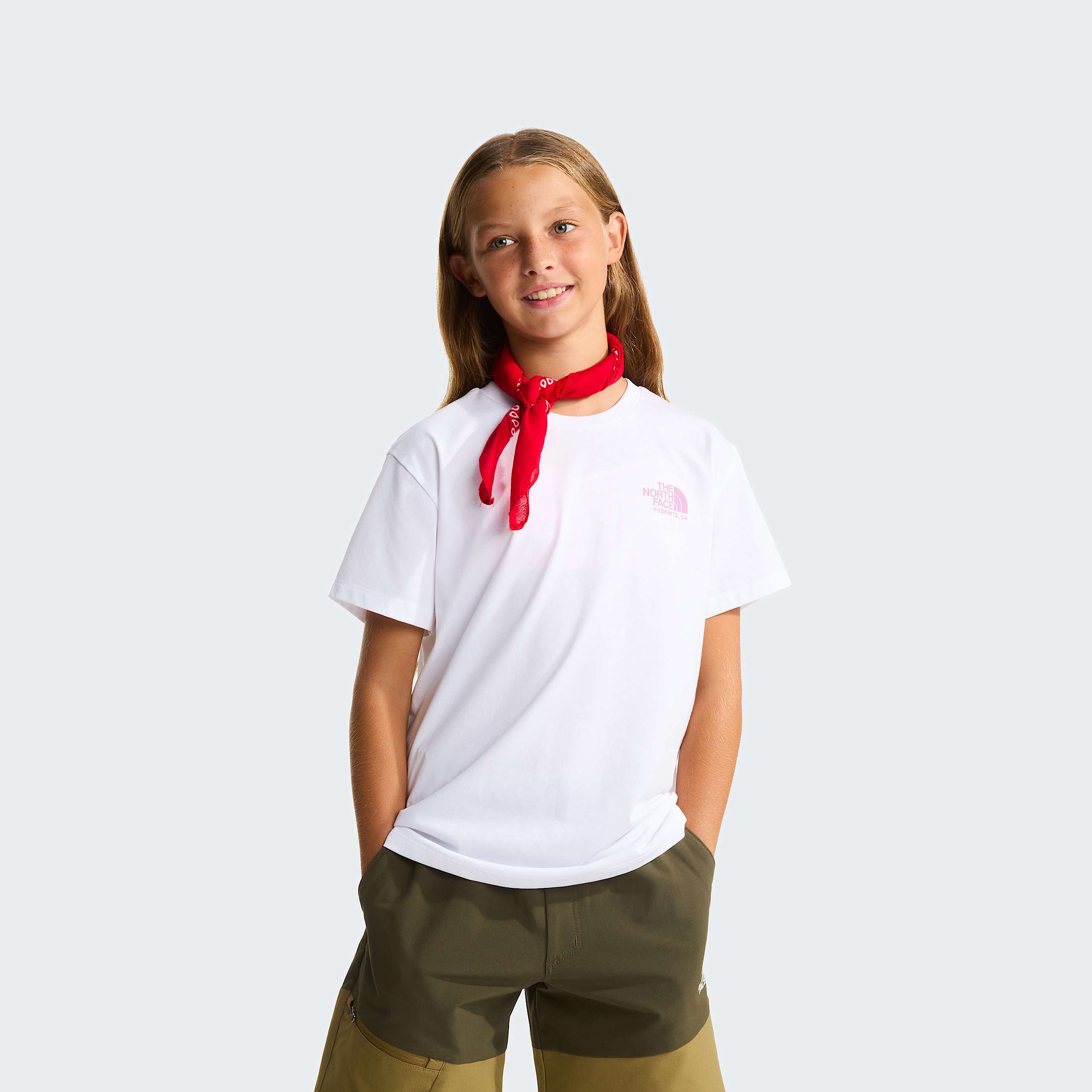 Flora Relaxed TShirt Girl TNF ALT1