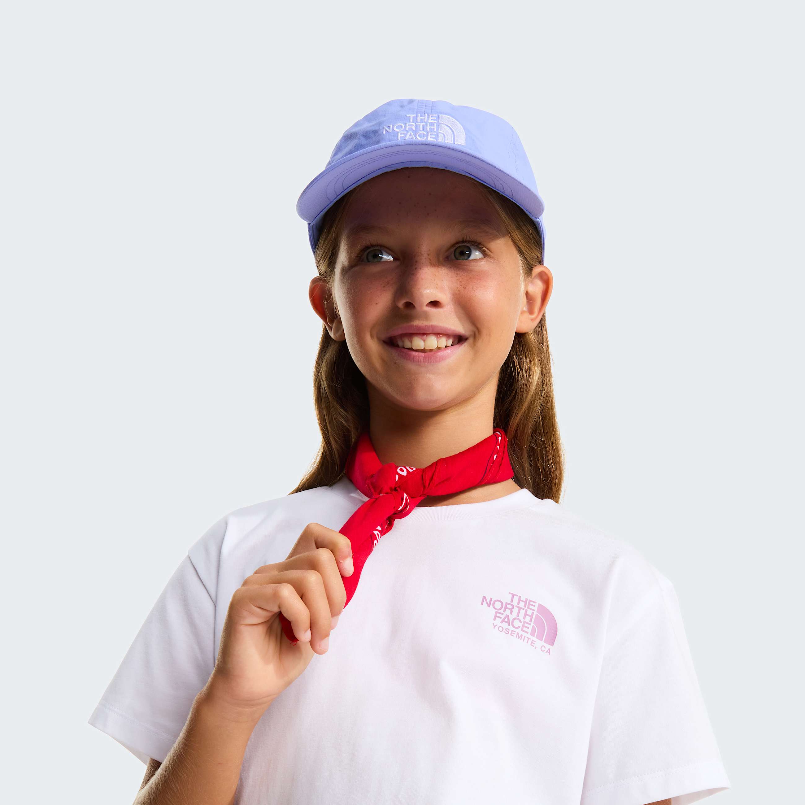 Flora Relaxed TShirt Girl TNF ALT6