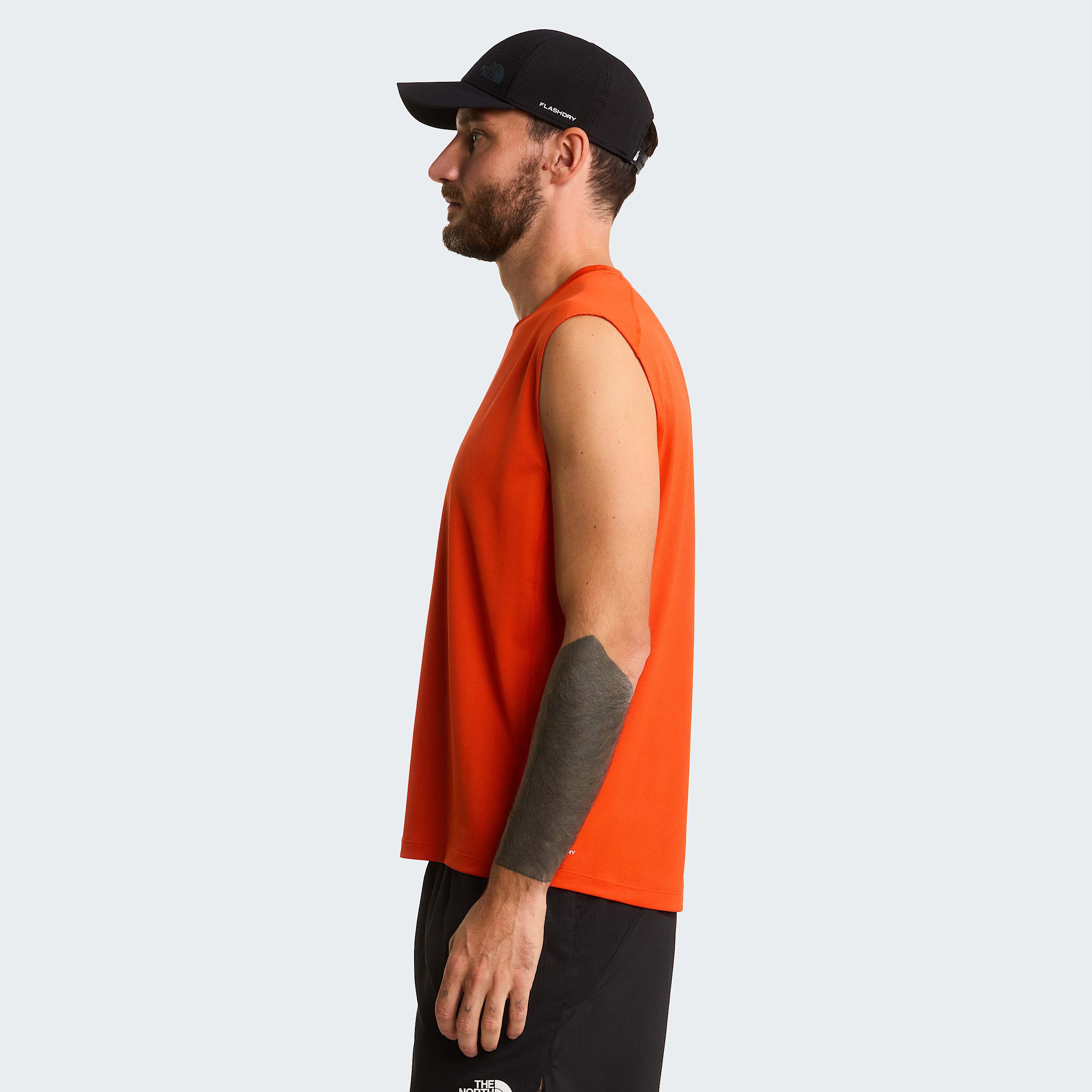 Mska koszulka bez rkaww z grafik Lightbright TNF ALT3