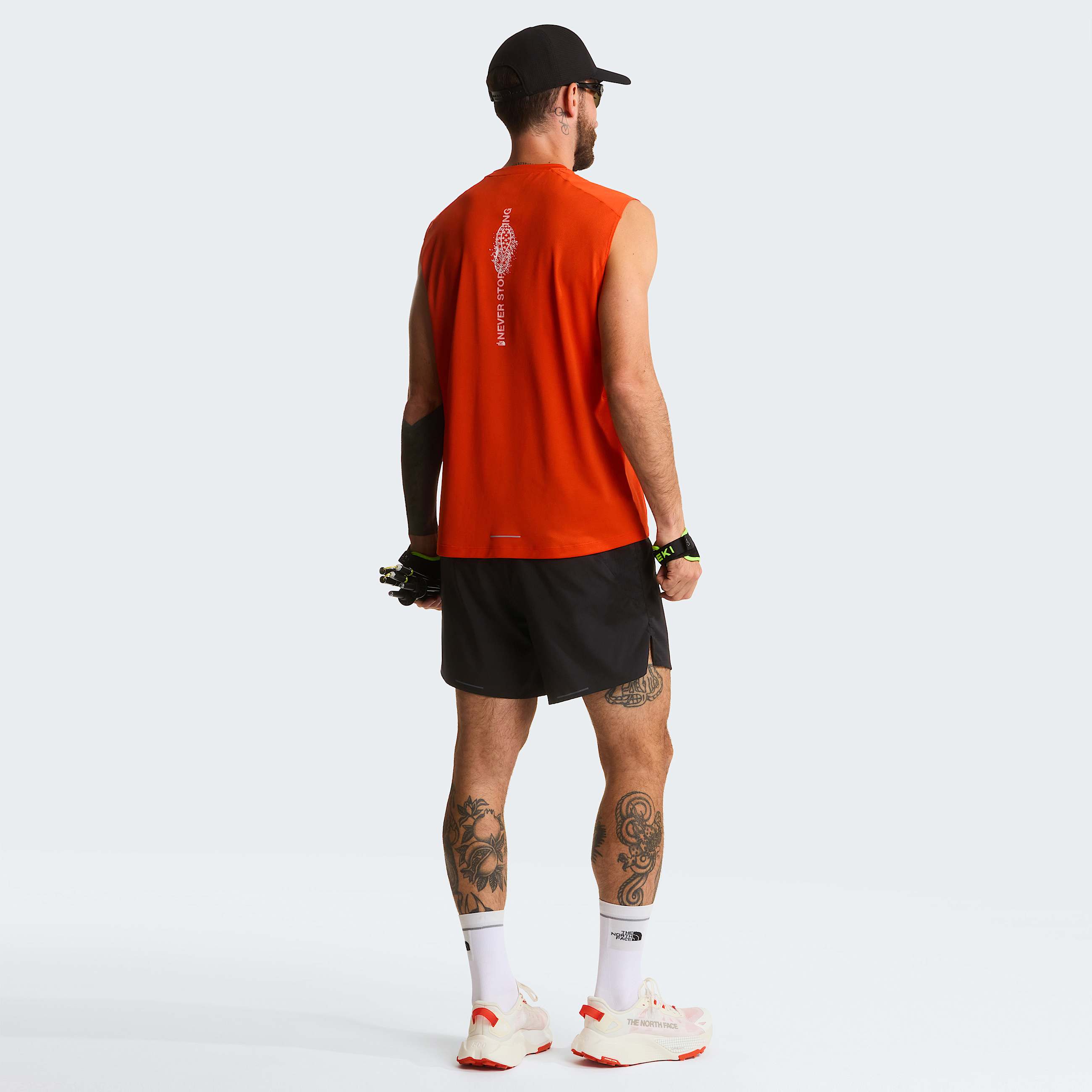 Mska koszulka bez rkaww z grafik Lightbright TNF ALT4