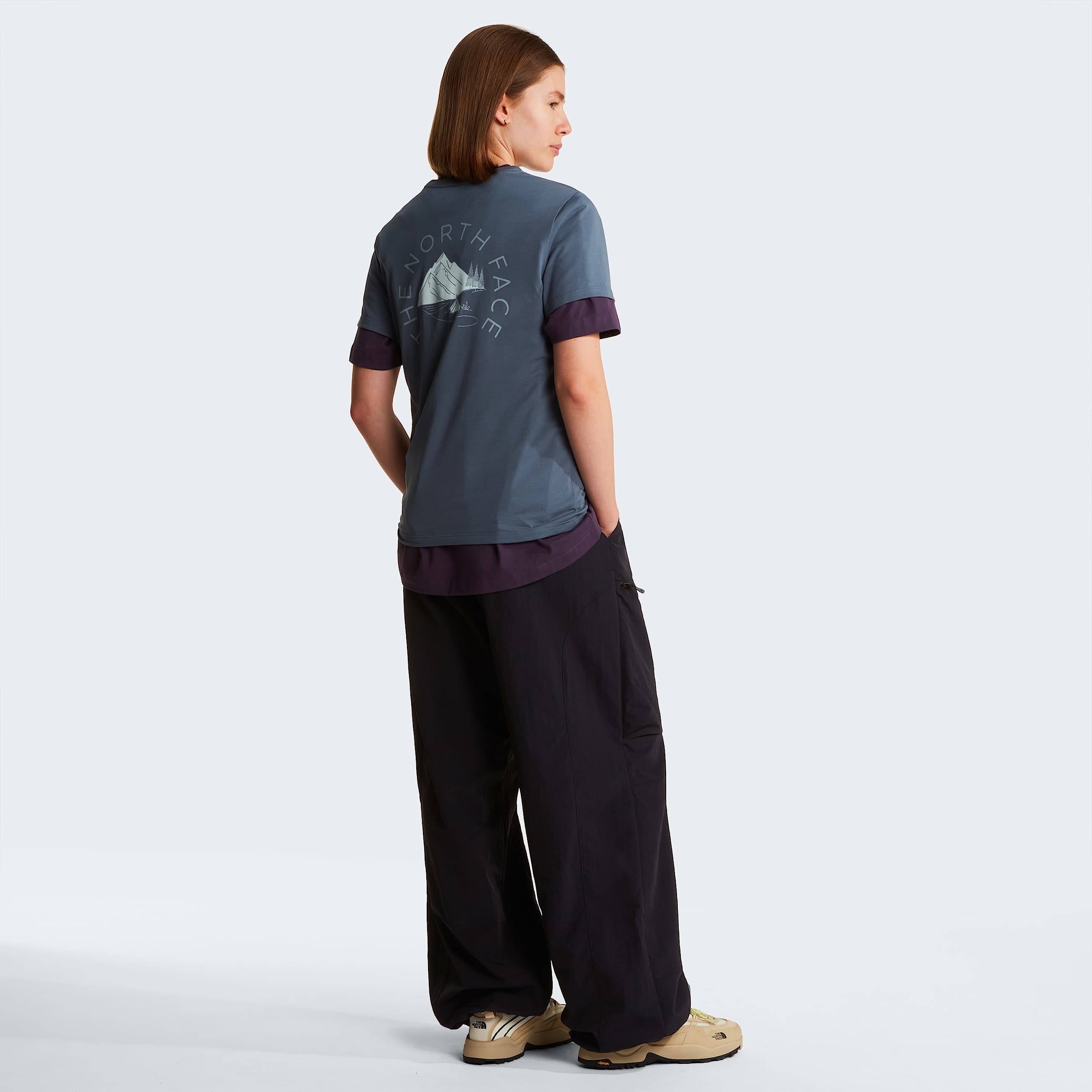 Monte Regular Graphic TShirt W TNF ALT2