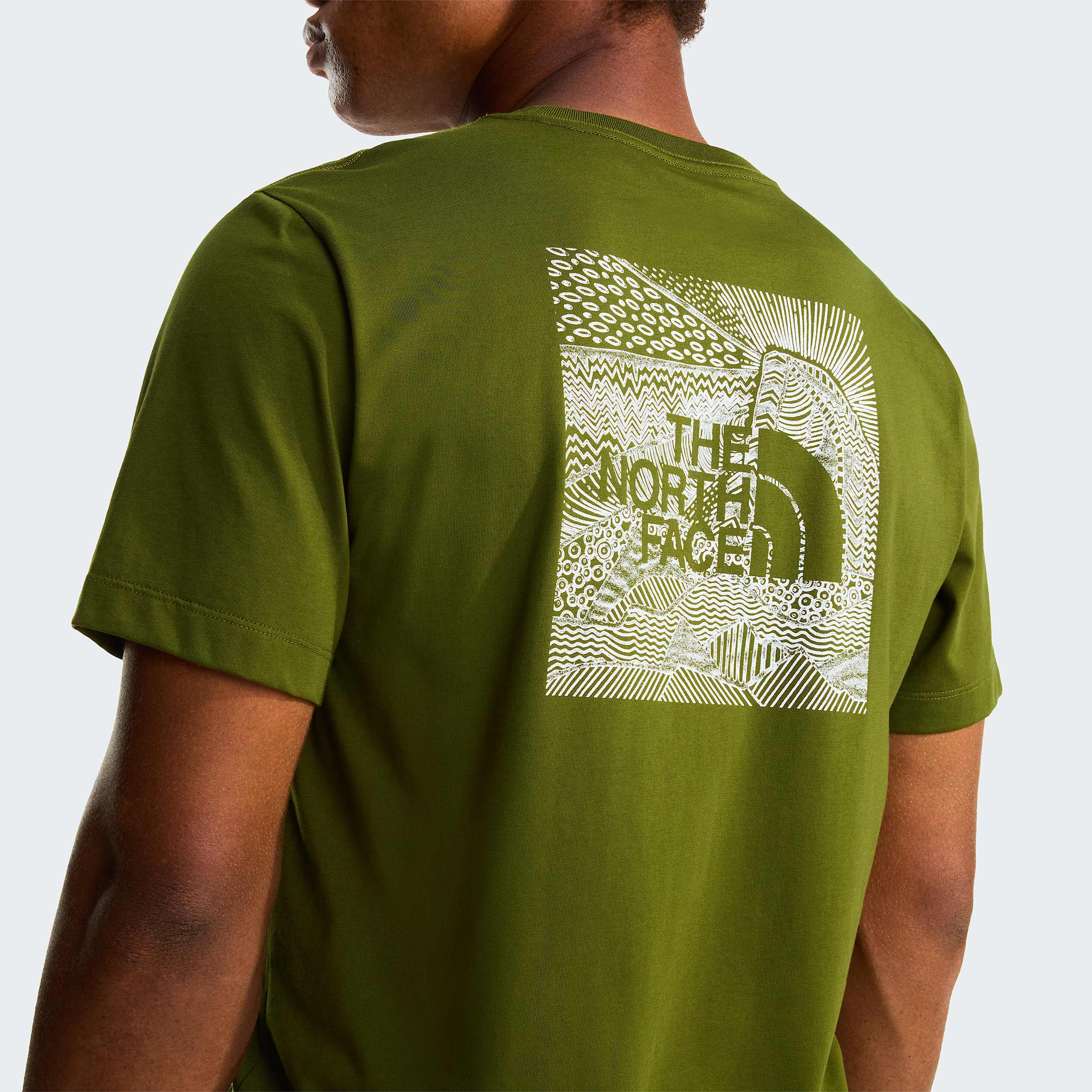 Tshirt NSE Box Regular da uomo TNF ALT4