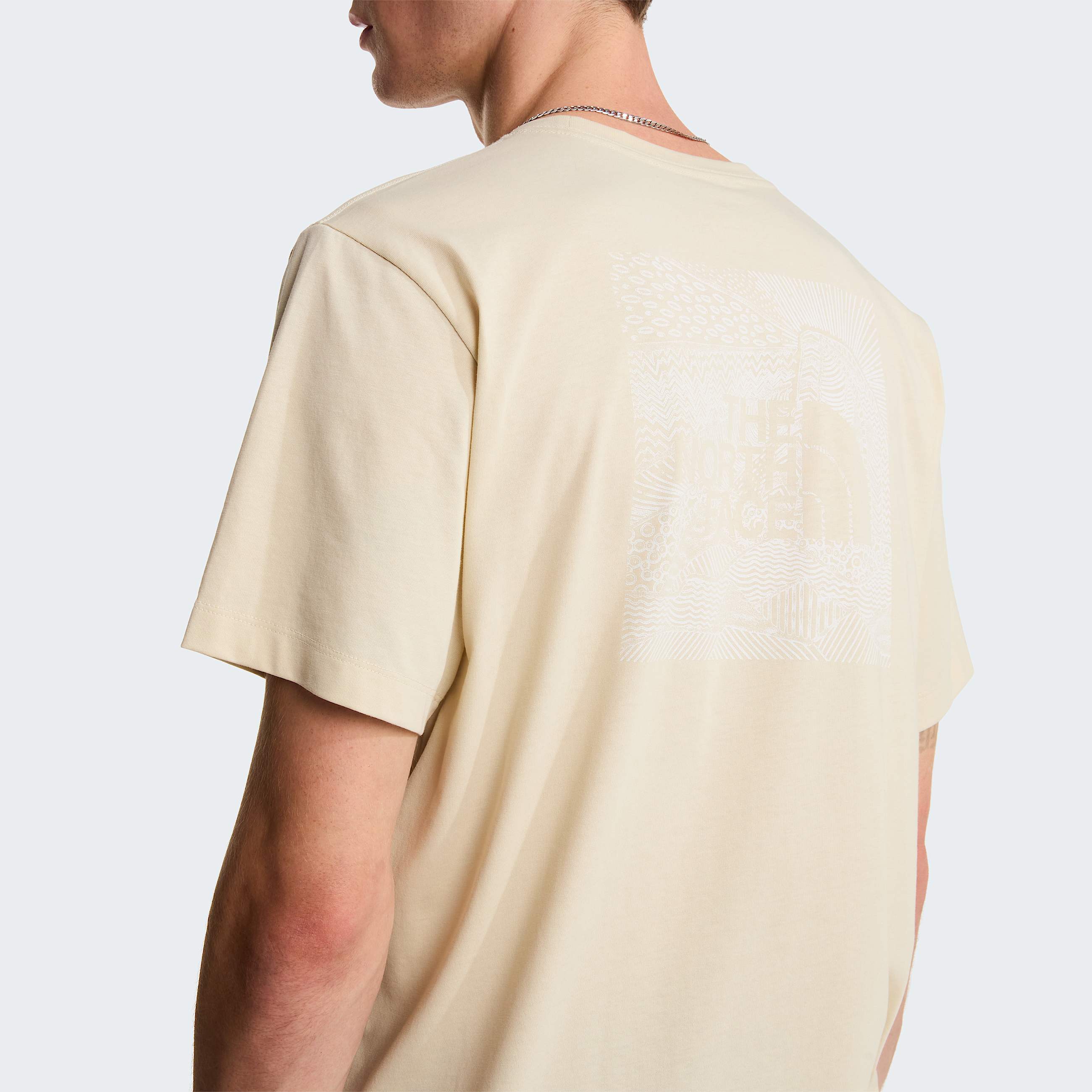 NSE Box Regular Tshirt voor heren TNF ALT5