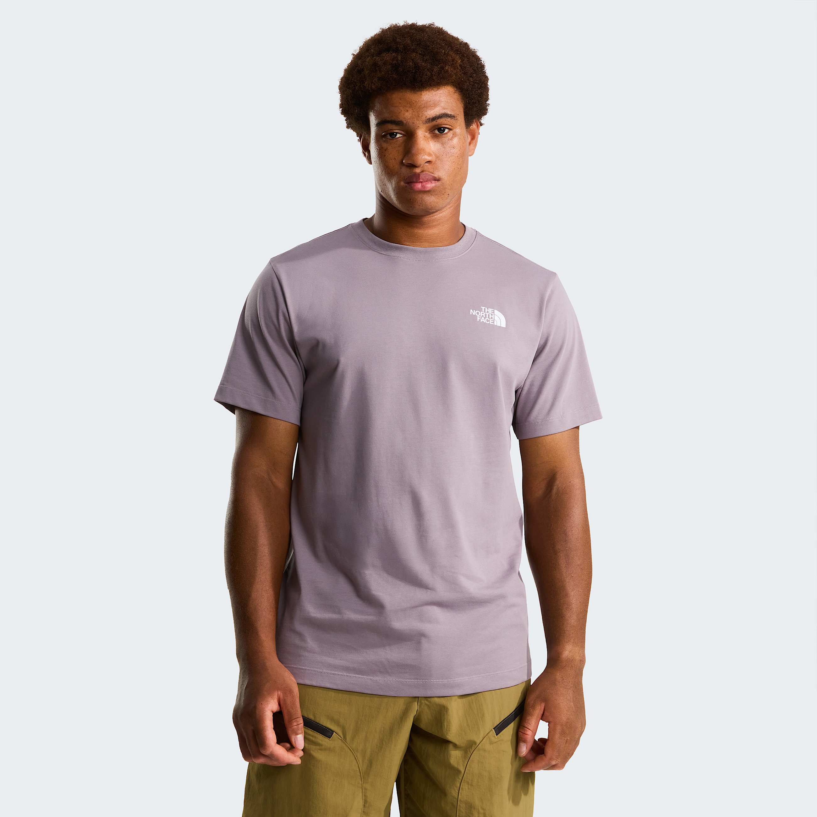 Mens NSE Box Regular TShirt TNF Transcendent Grey ALT1