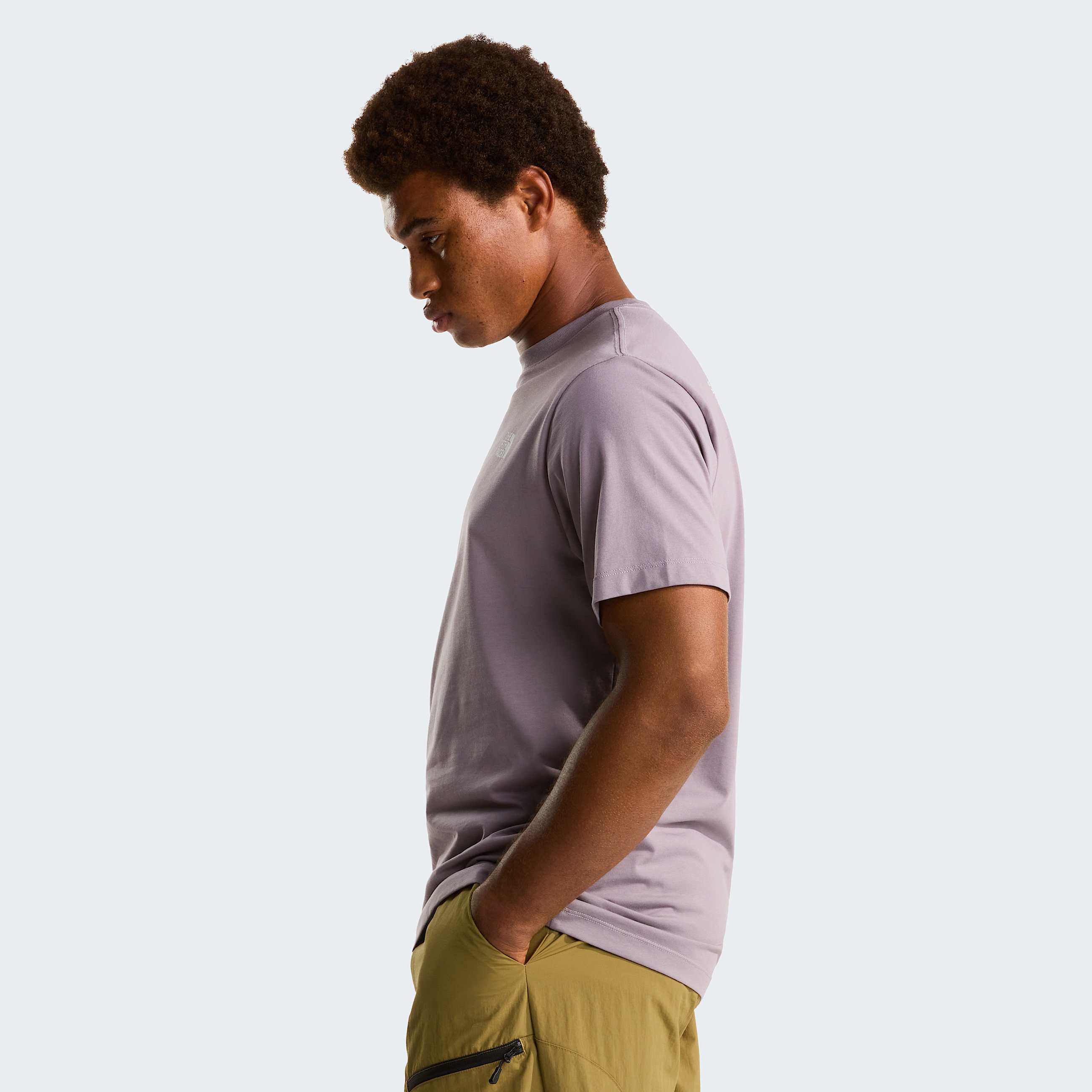 Mens NSE Box Regular TShirt TNF Transcendent Grey ALT3