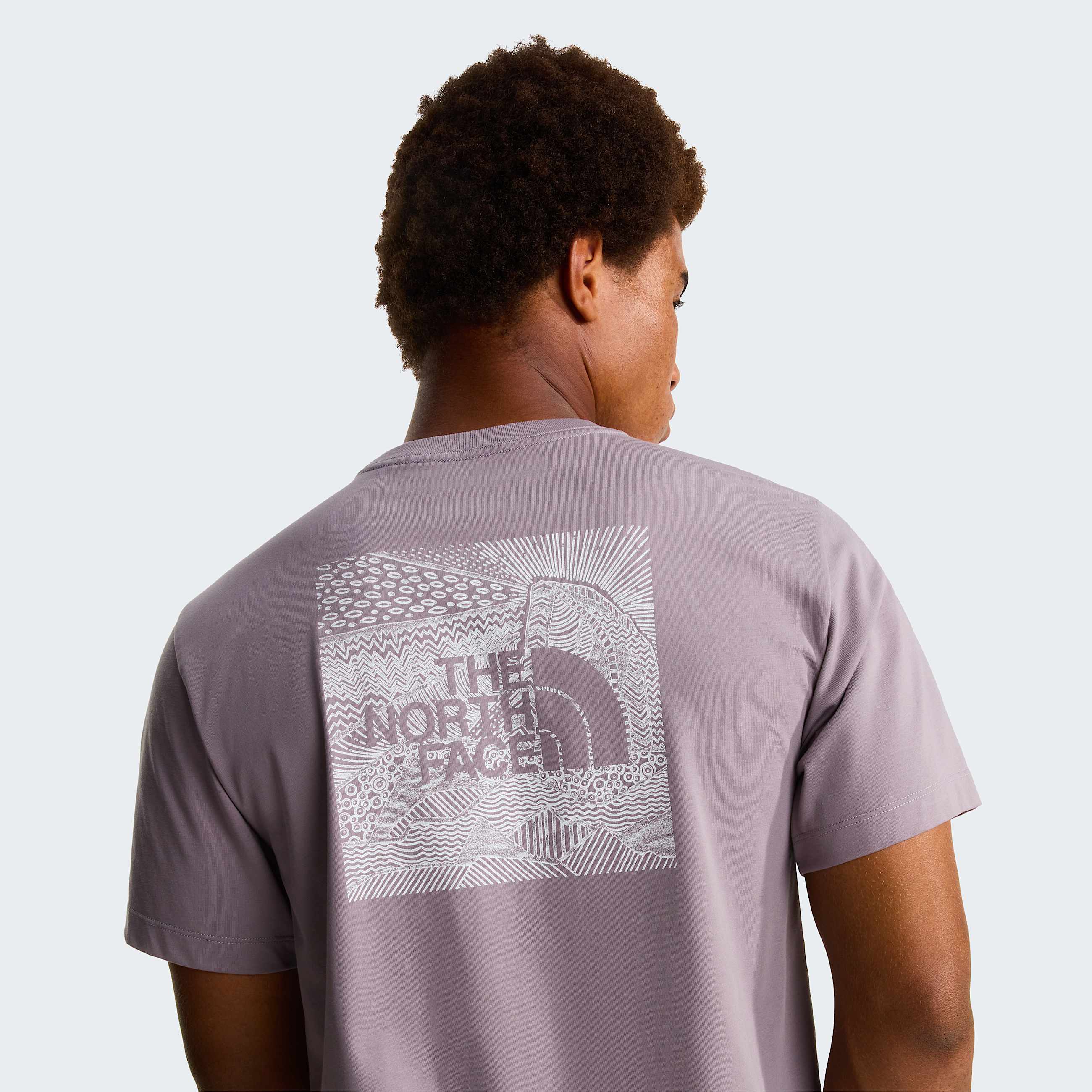 Mens NSE Box Regular TShirt TNF Transcendent Grey ALT4