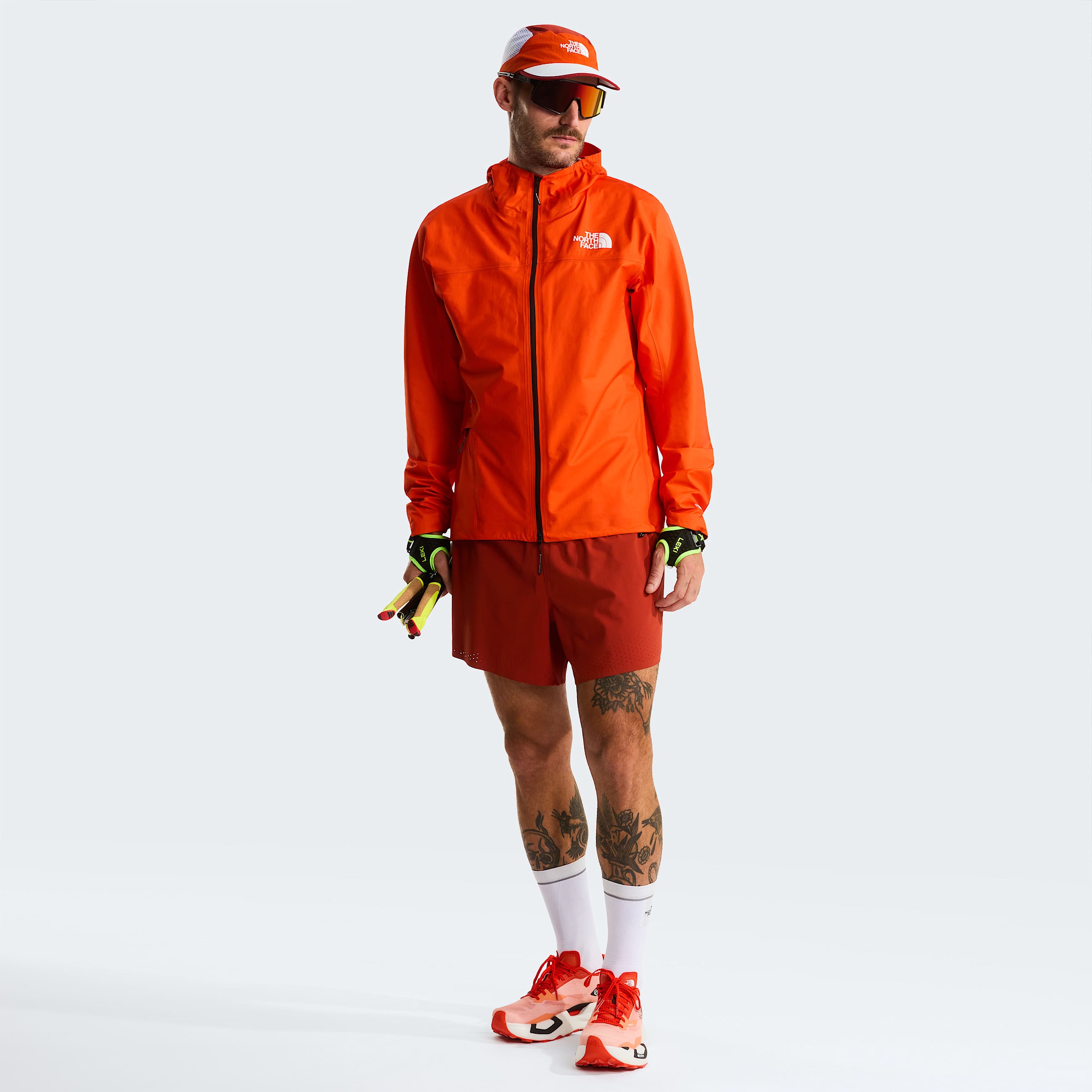 Mens Summit Superior FUTURELIGHT Jacket TNF Lava Red ALT1