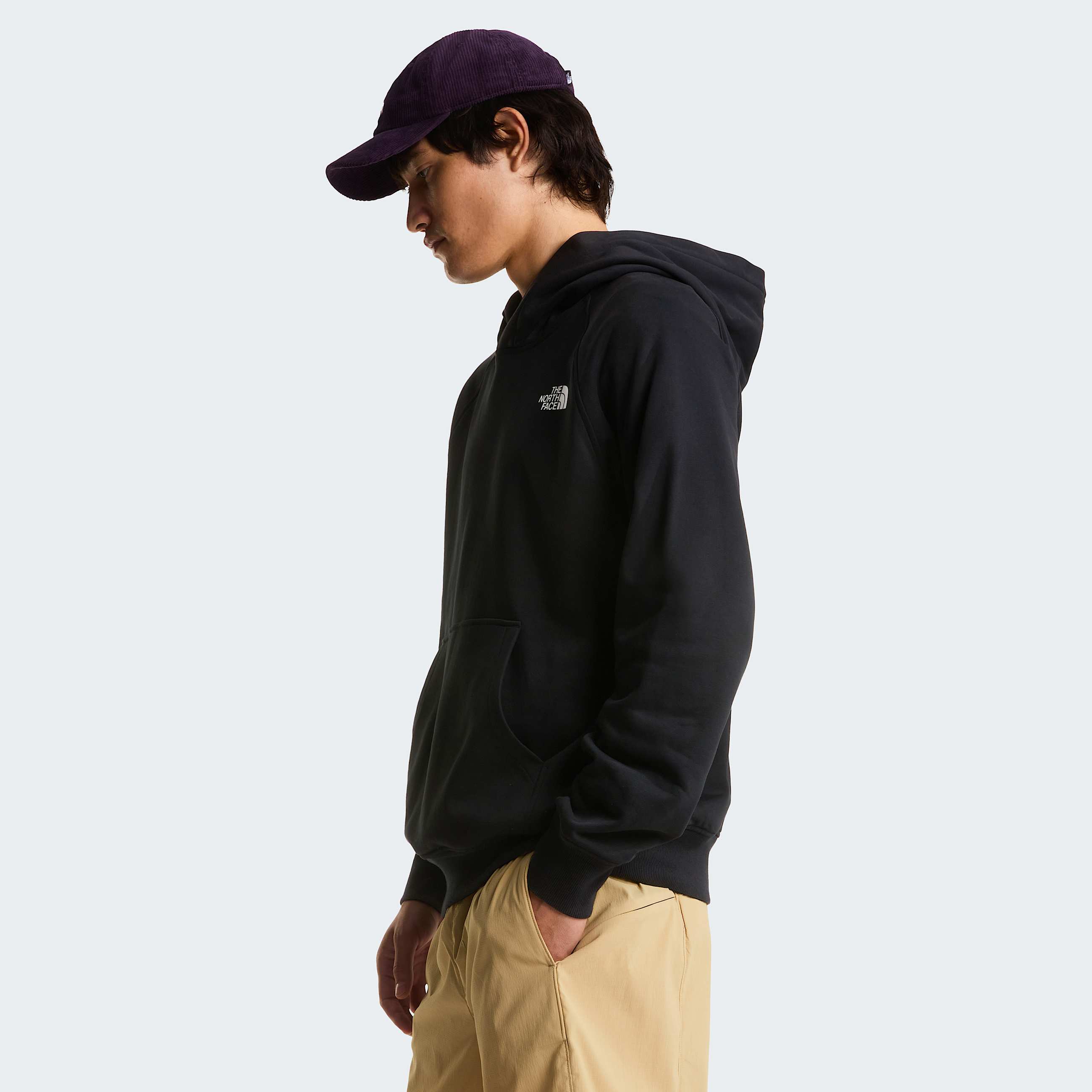 Felpa con cappuccio e maniche raglan NSE Box da uomo TNF ALT3