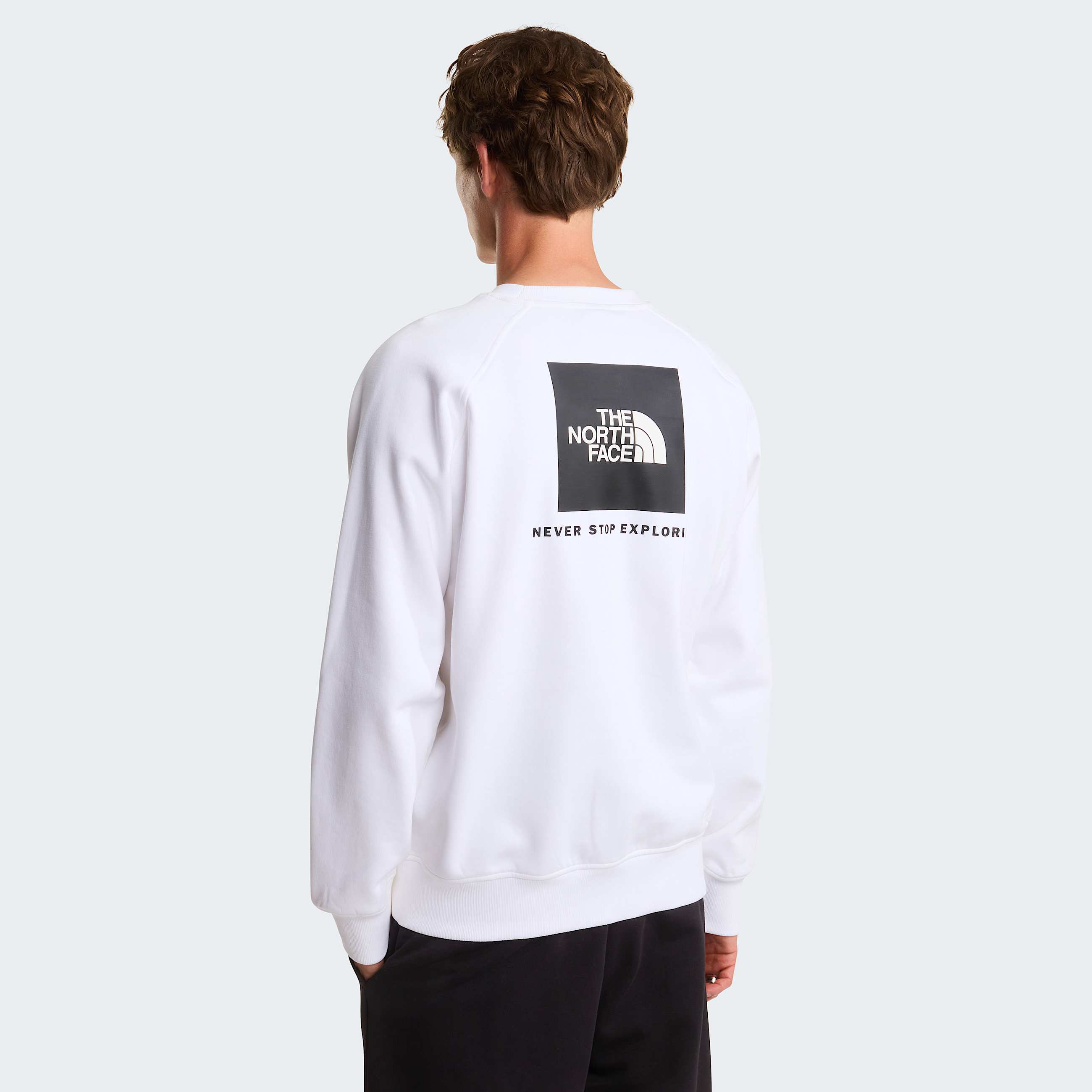 Mens NSE Raglan Box Sweatshirt TNF HERO