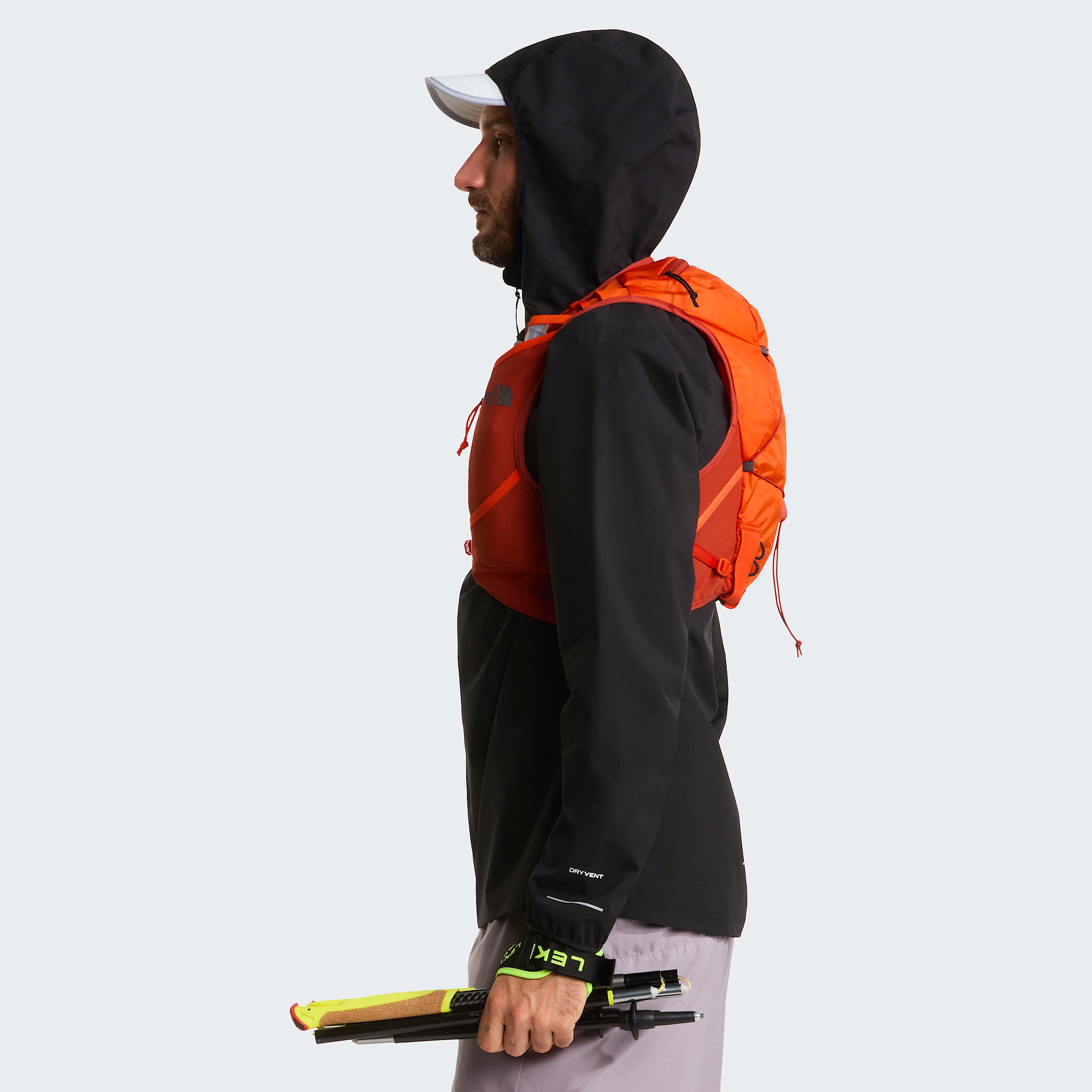 Sunriser 8L Laufweste TNF Lava RedIron Clay ALT2