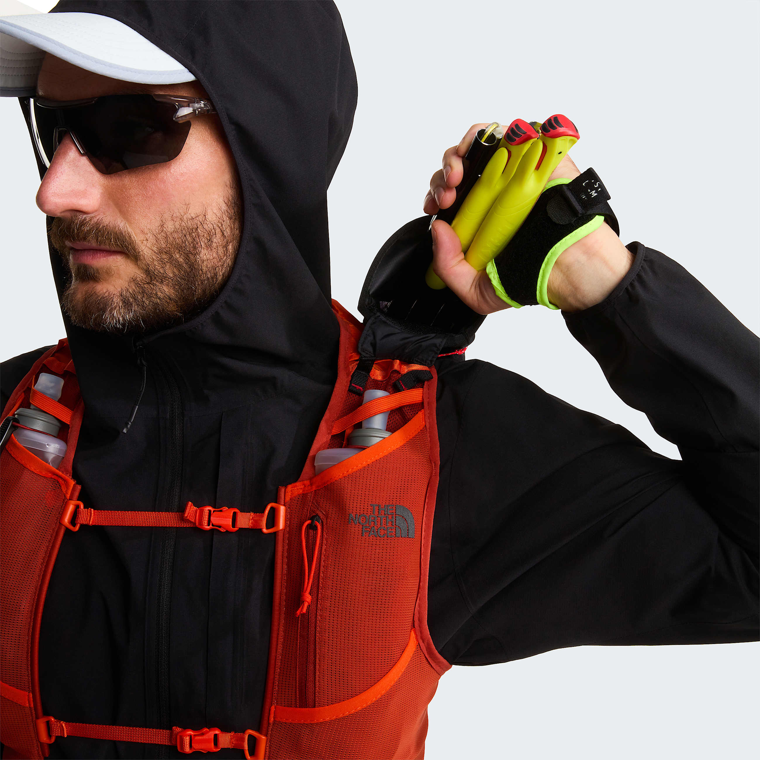 Sunriser 8L Laufweste TNF Lava RedIron Clay ALT5