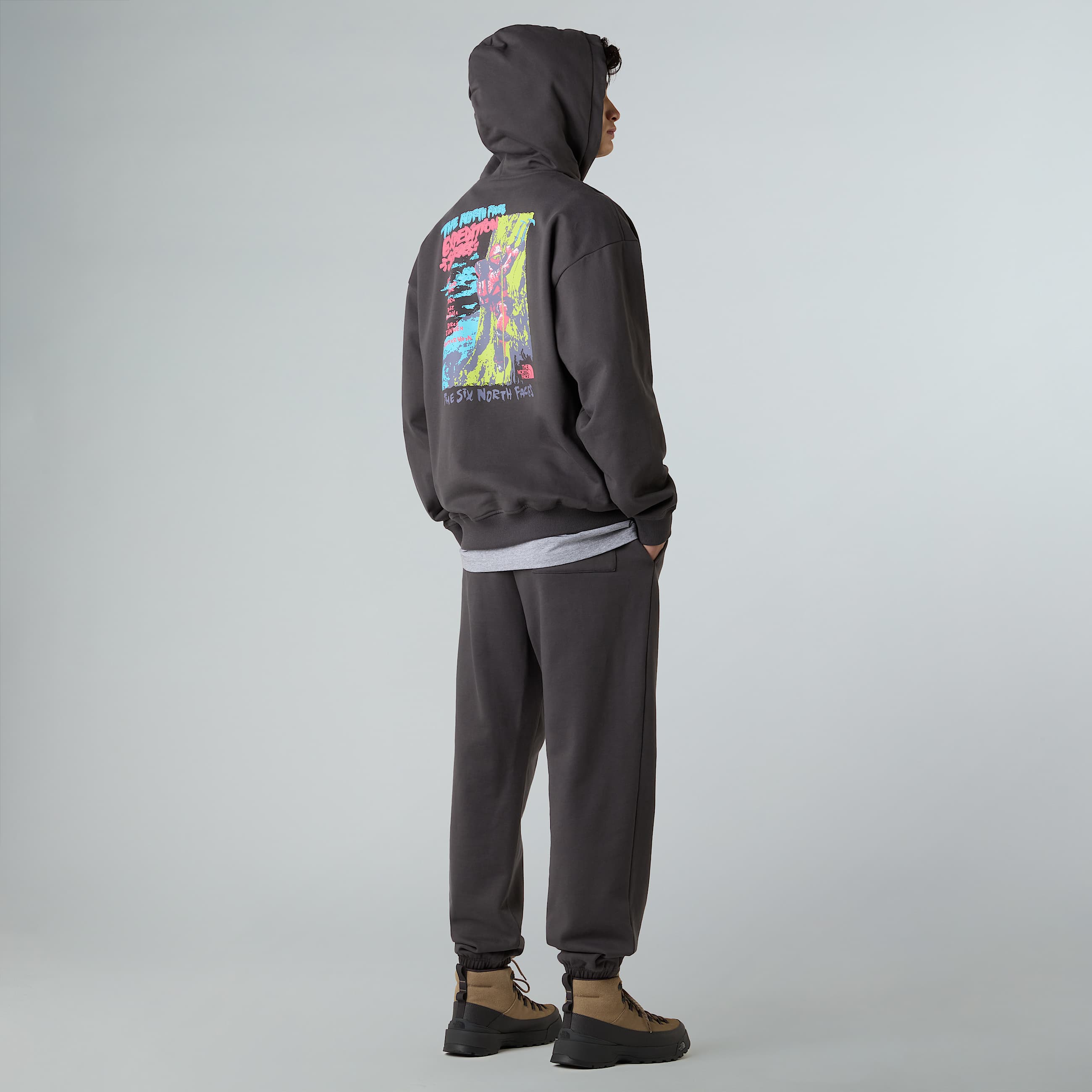 Felpa con cappuccio oversize Expedition Celebration unisex TNF ALT4