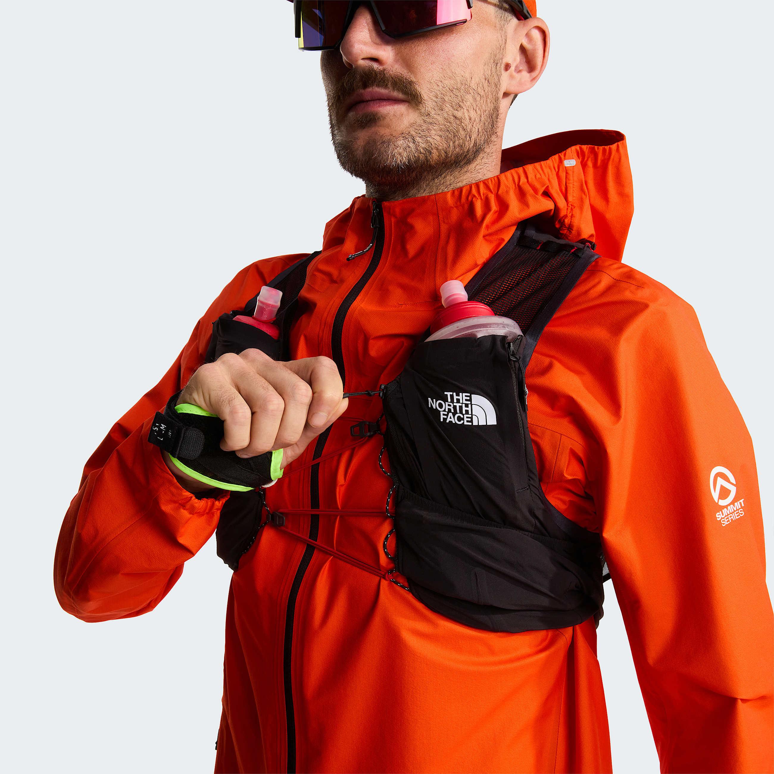 Summit Run Vest 10L TNF TNF BlackAsphalt Grey ALT4