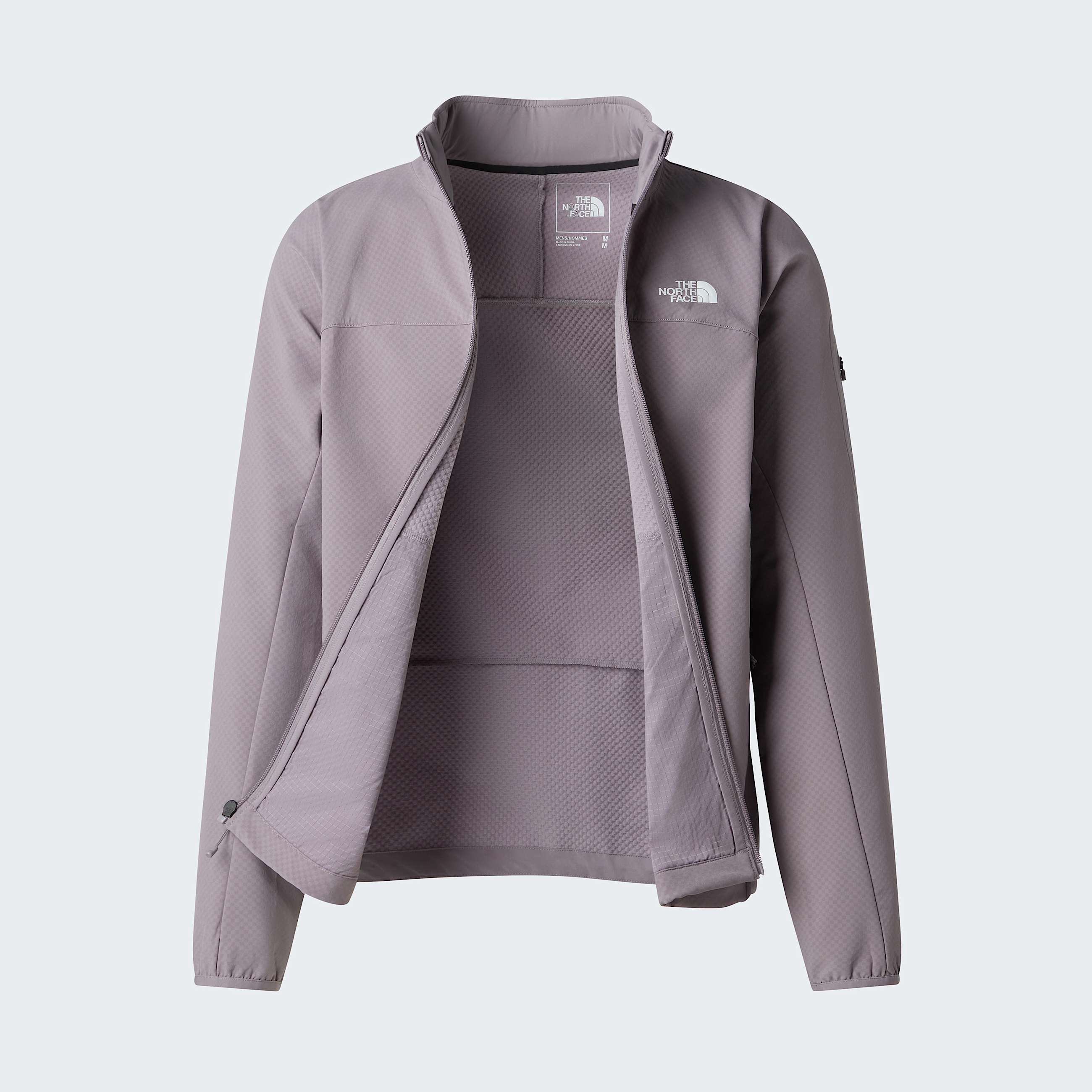 Tek Approachjas voor heren TNF Transcendent Grey ALT17